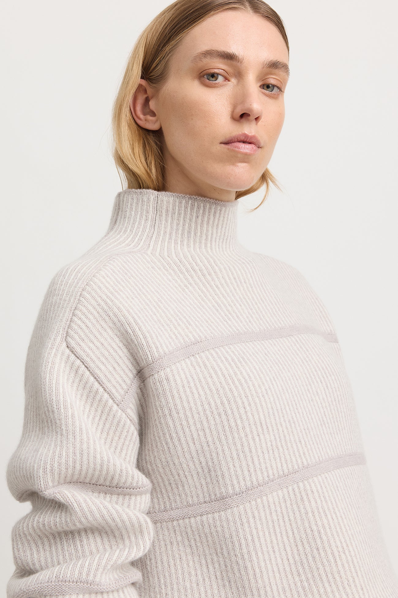 TOORALLIE PIN STRIPE FUNNEL
