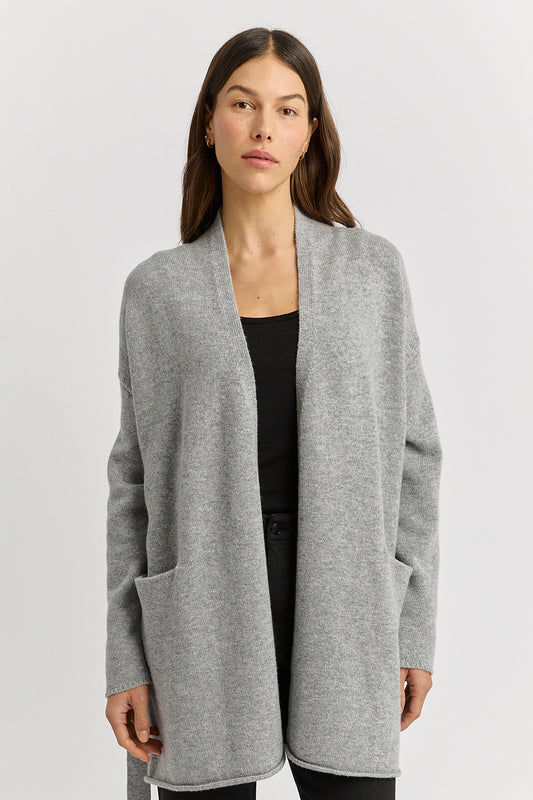 TOORALLIE RELAXED KNIT CARDIGAN