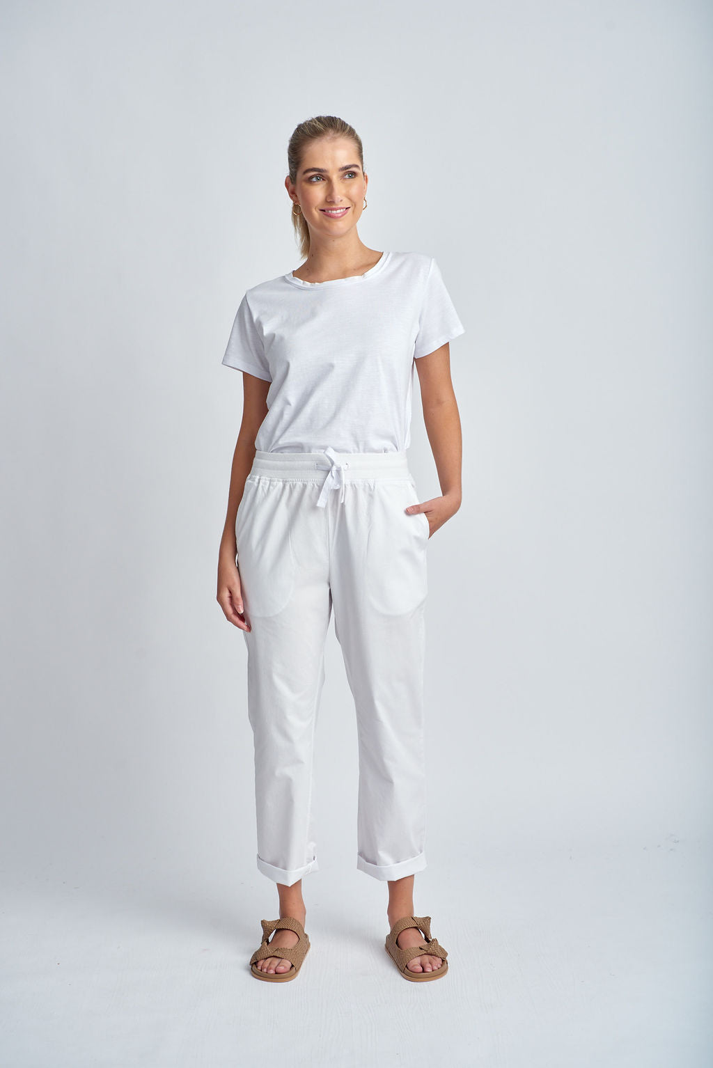 GOONDIWINDI RELAXED CROPPED PANT