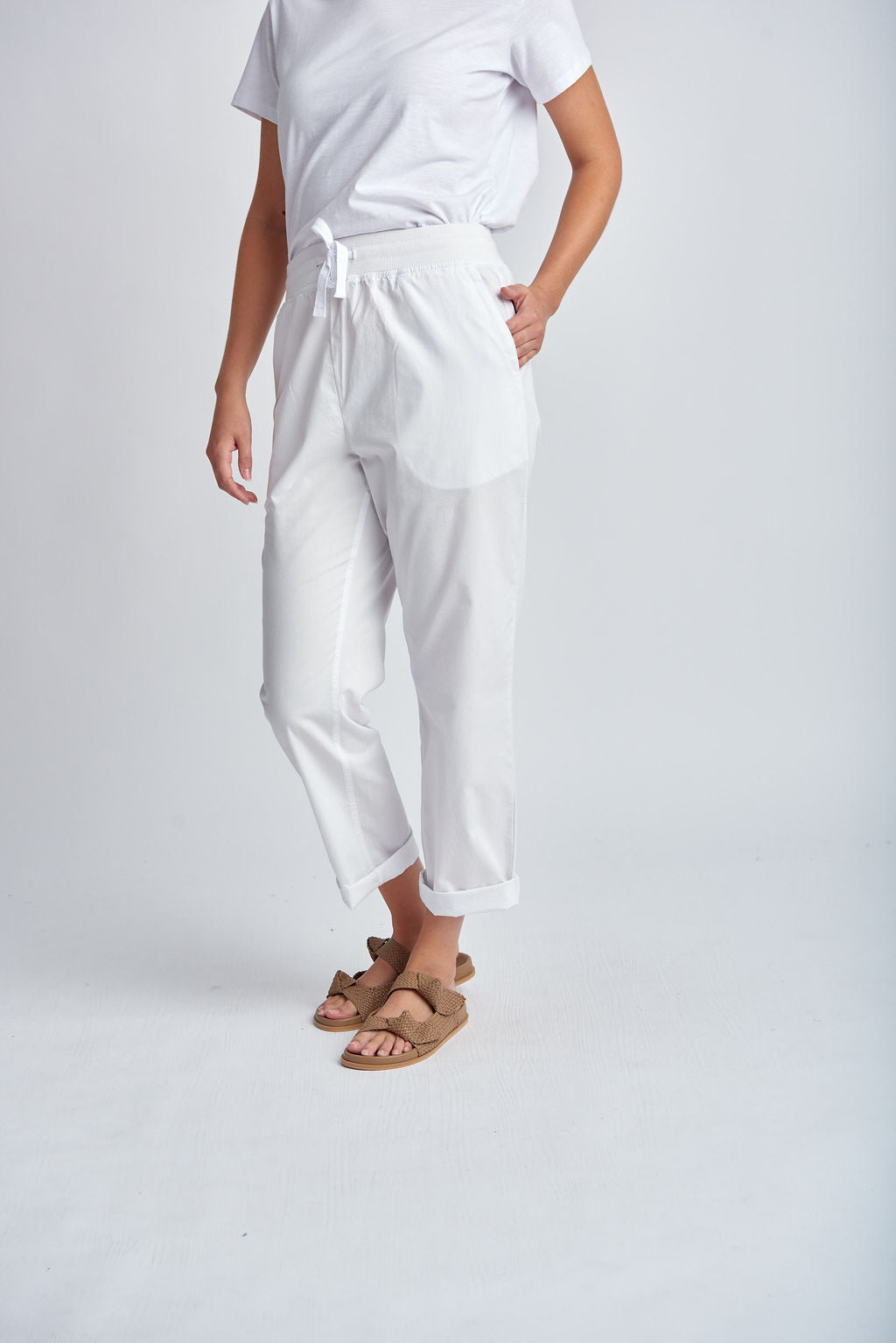 GOONDIWINDI RELAXED CROPPED PANT