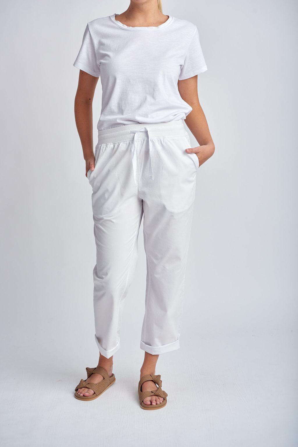 GOONDIWINDI RELAXED CROPPED PANT