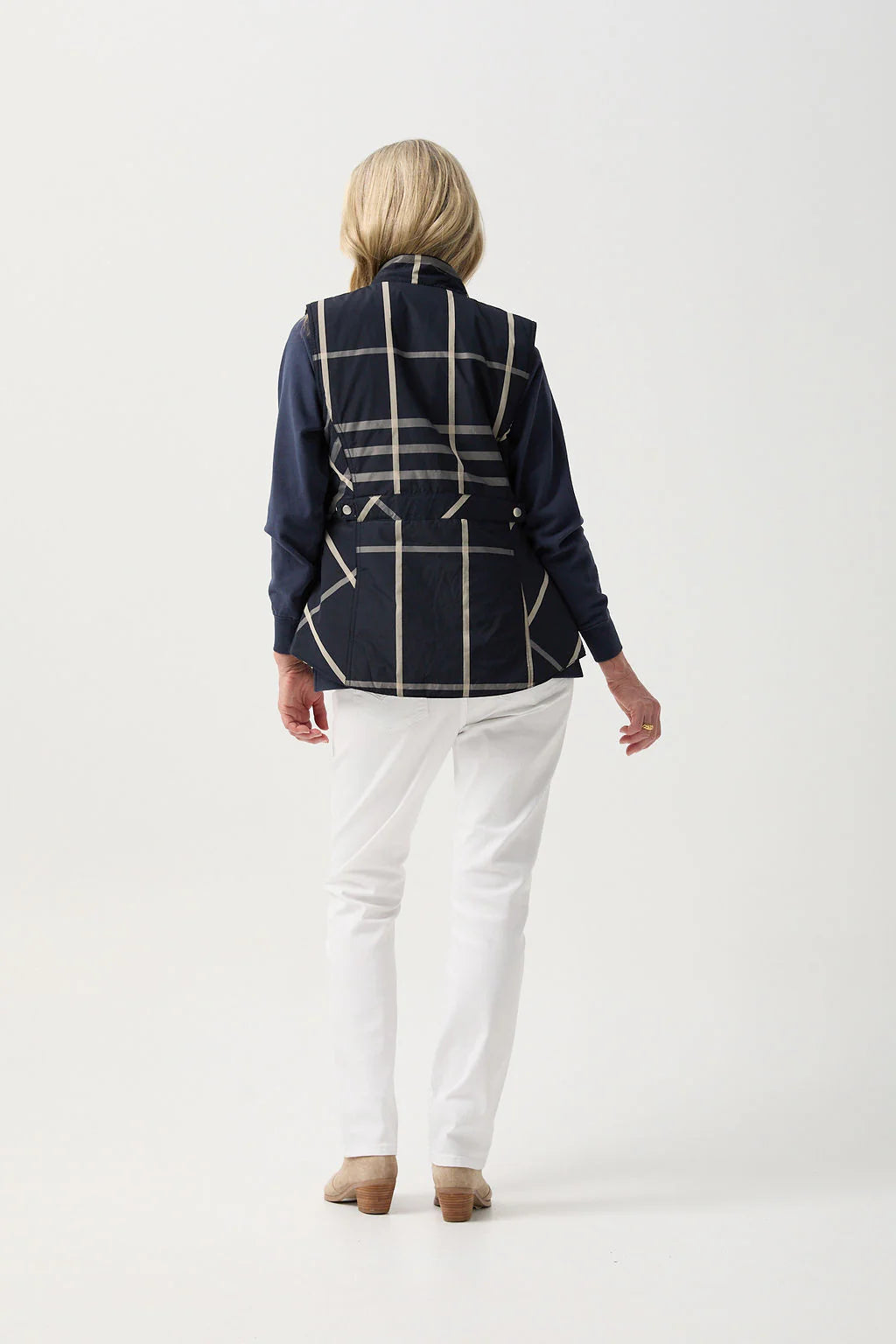 GOONDIWINDI QUILTED CHECK VEST