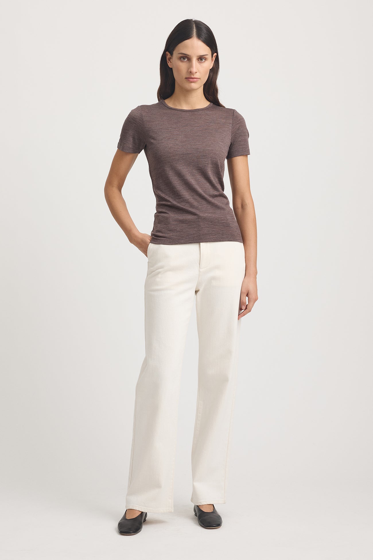 TOORALLIE SHORT SLEEVE MERINO TEE