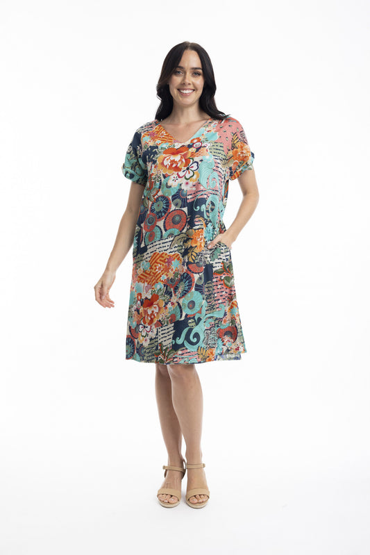 ORIENTIQUE YAKUSHIMA REVERS. DRESS