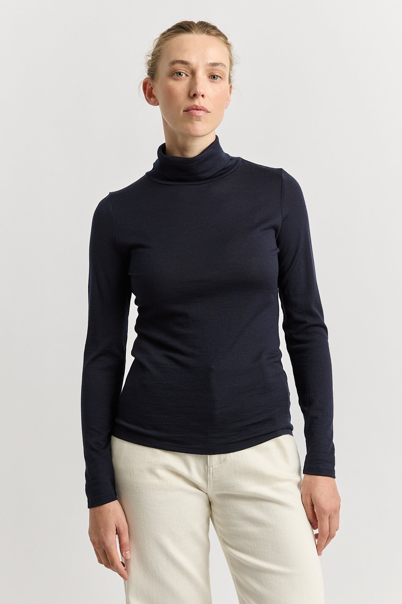 TOORALLIE TURTLE NECK MERINO TEE