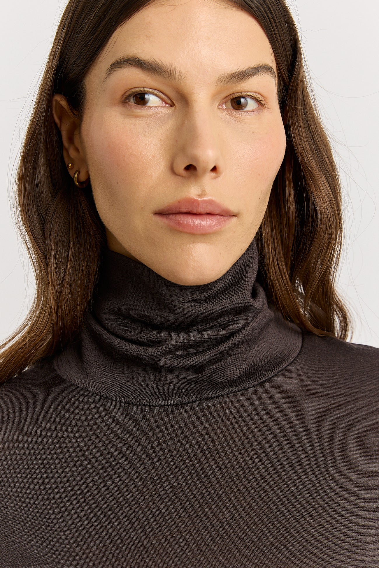 TOORALLIE TURTLE NECK MERINO TEE