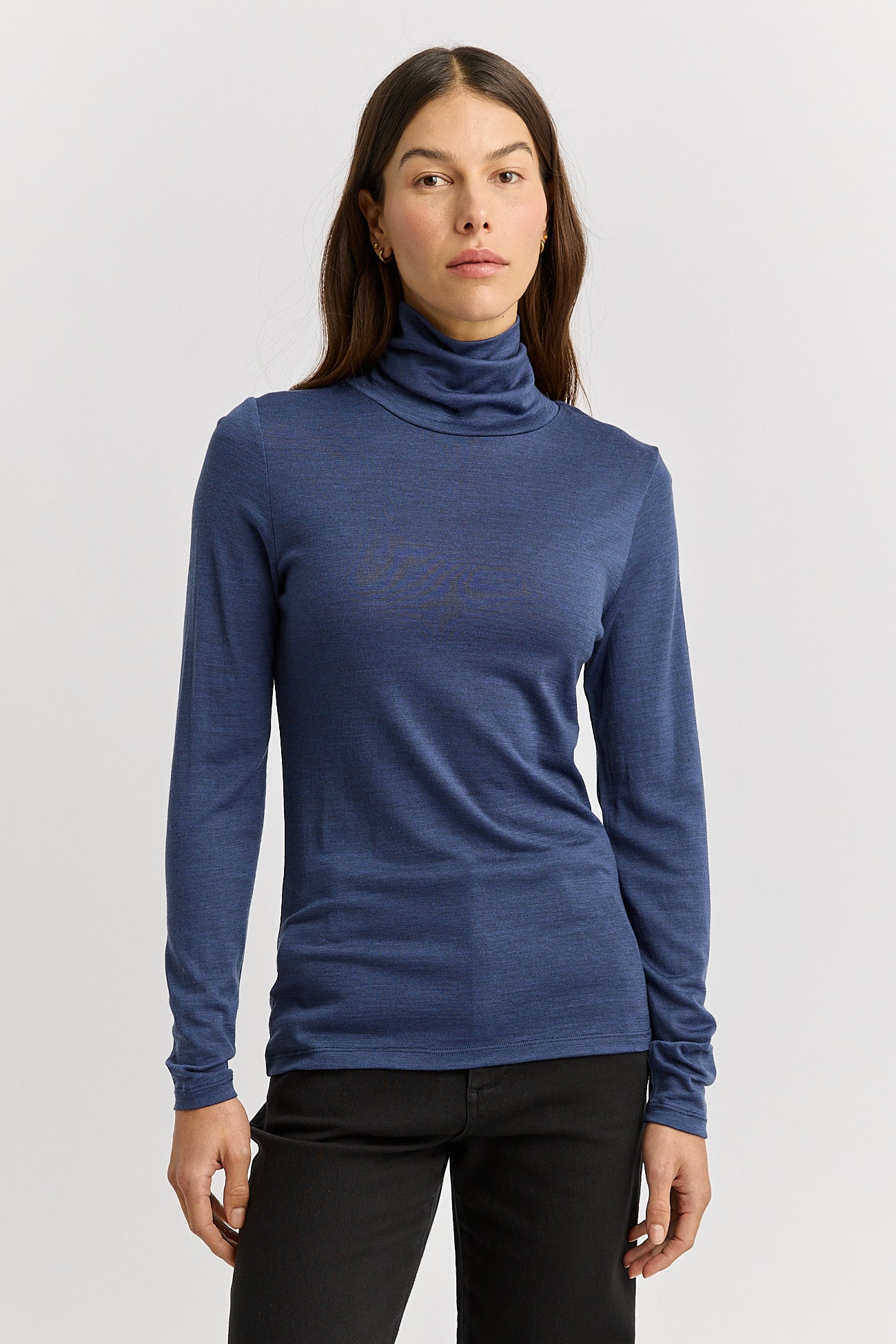TOORALLIE TURTLE NECK MERINO TEE