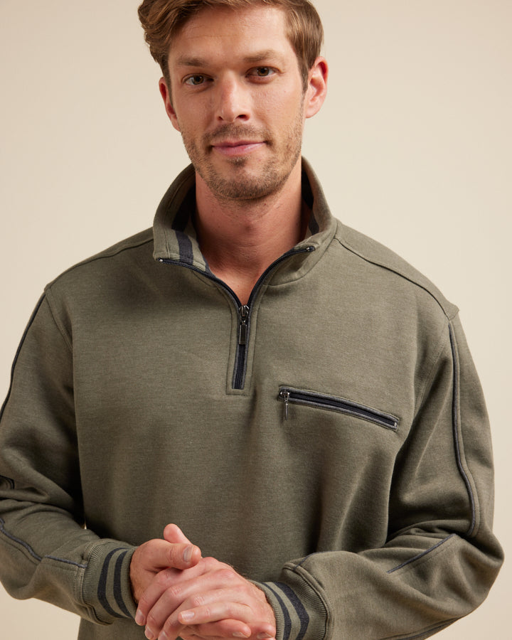 BREAKAWAY KYLER FLEECE HALF ZIP