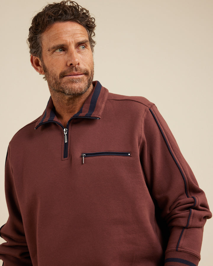 BREAKAWAY KYLER FLEECE HALF ZIP
