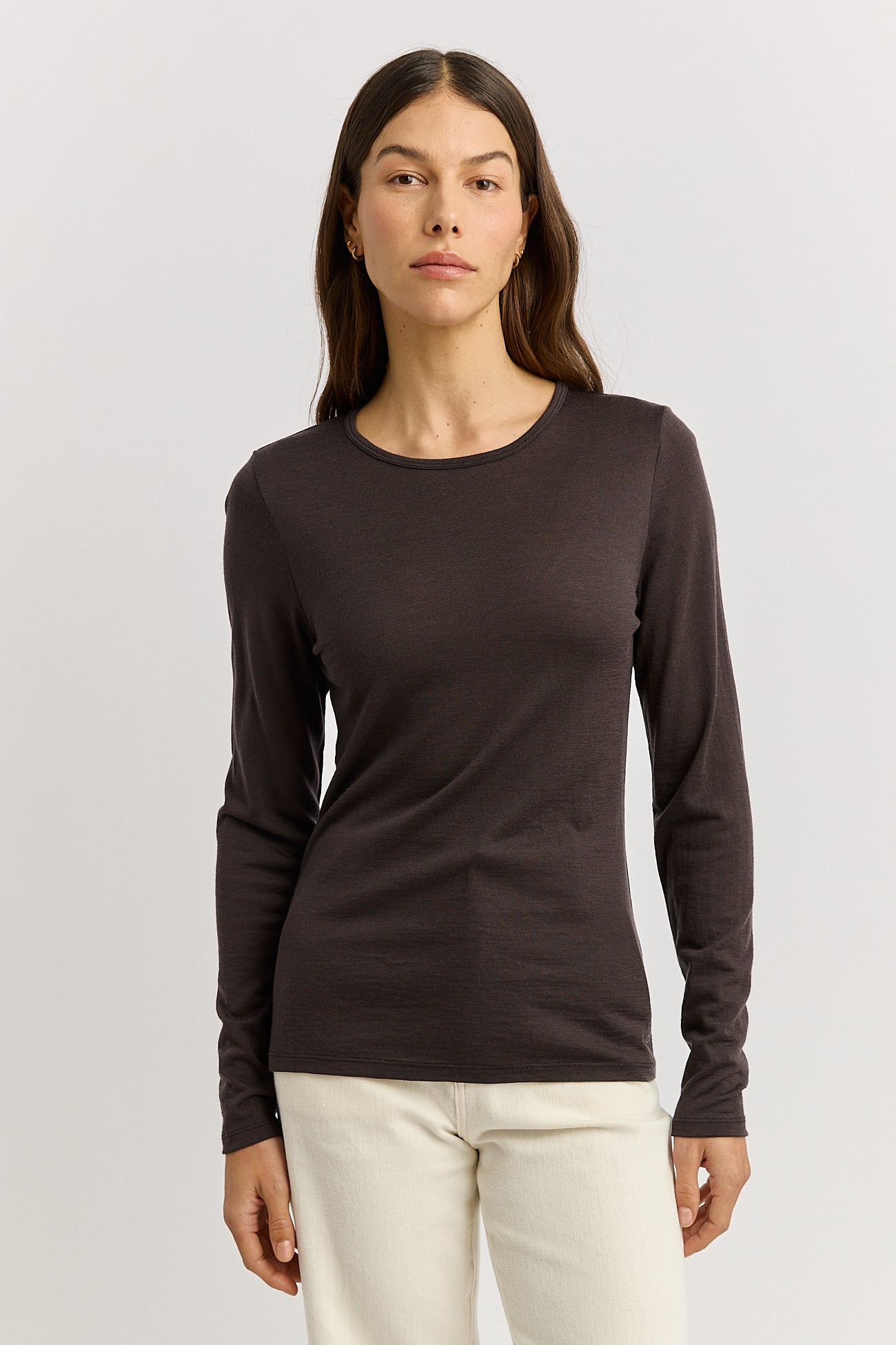 TOORALLIE CREW MERINO TEE - DATE