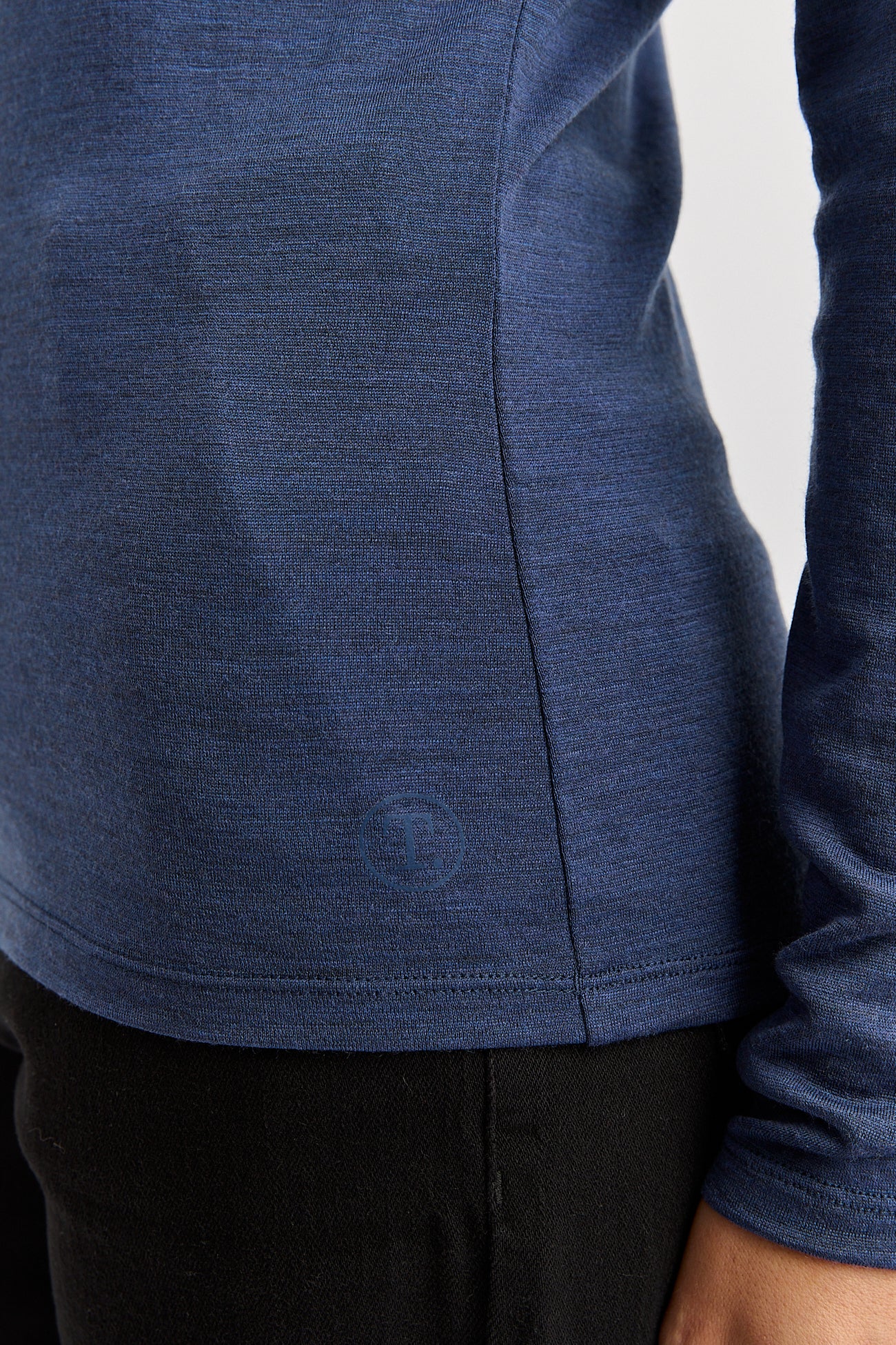 TOORALLIE CREW MERINO TEE - GALAXY