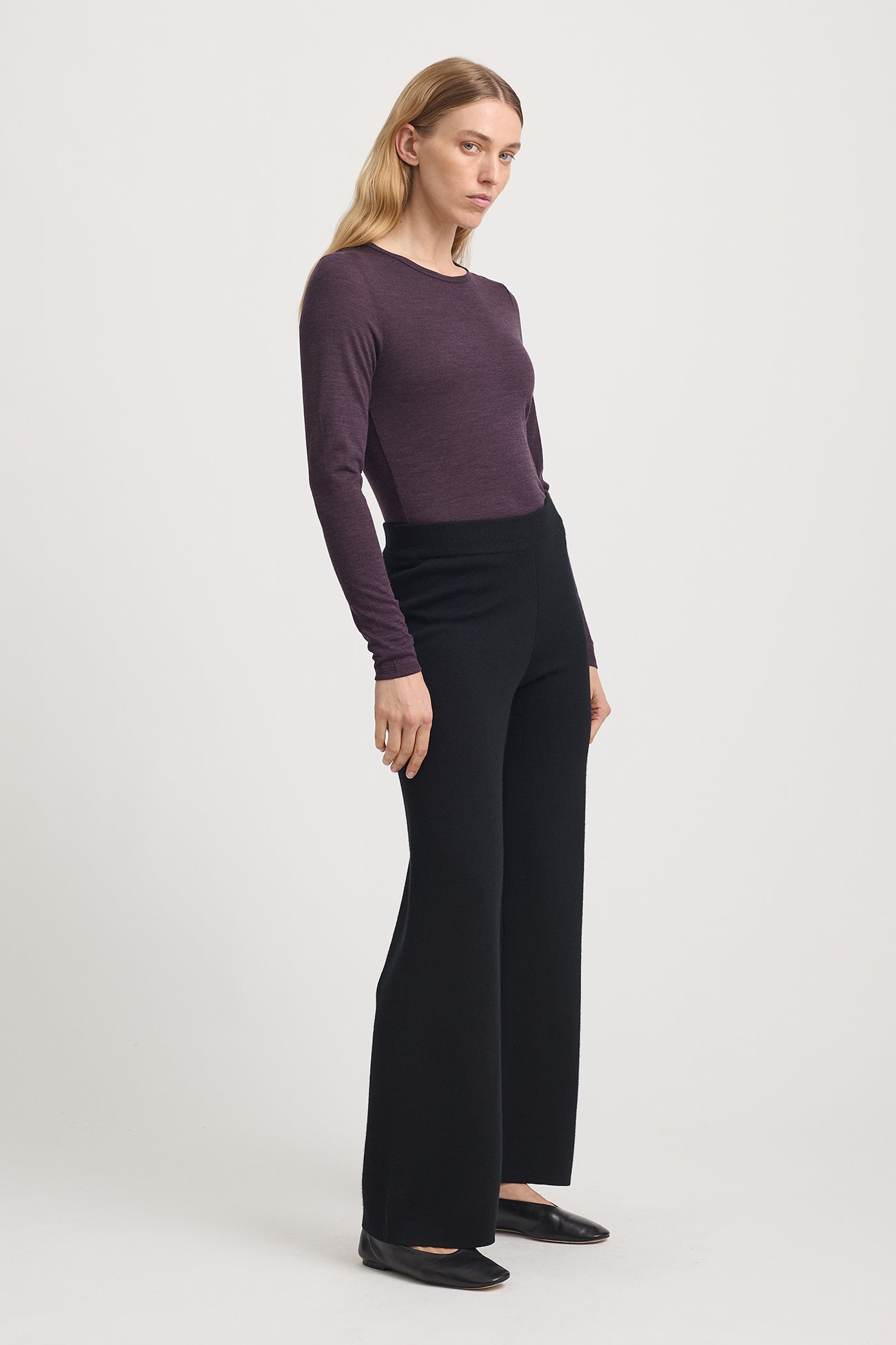 TOORALLIE CREW MERINO TEE - SUMAK