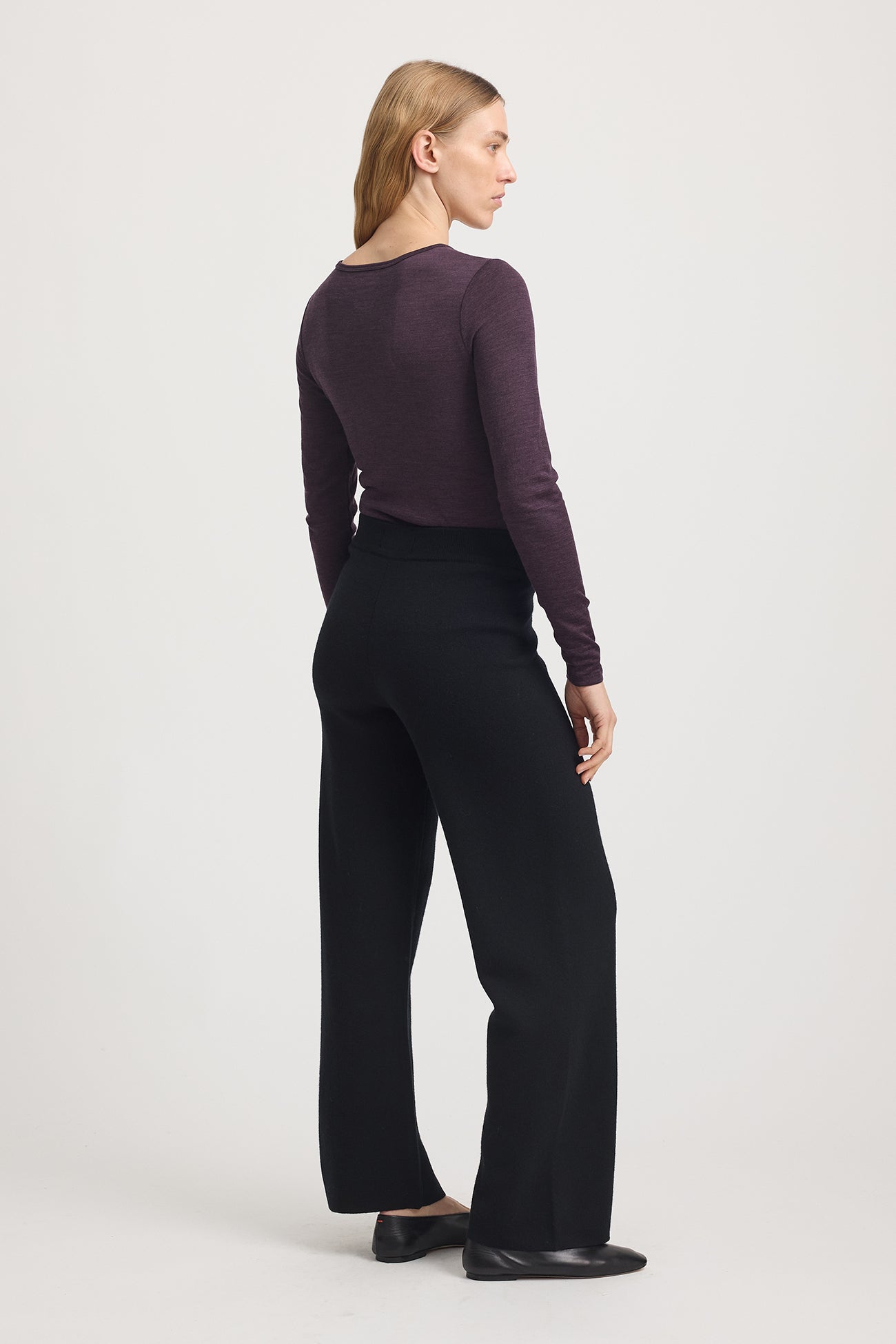 TOORALLIE CREW MERINO TEE - SUMAK