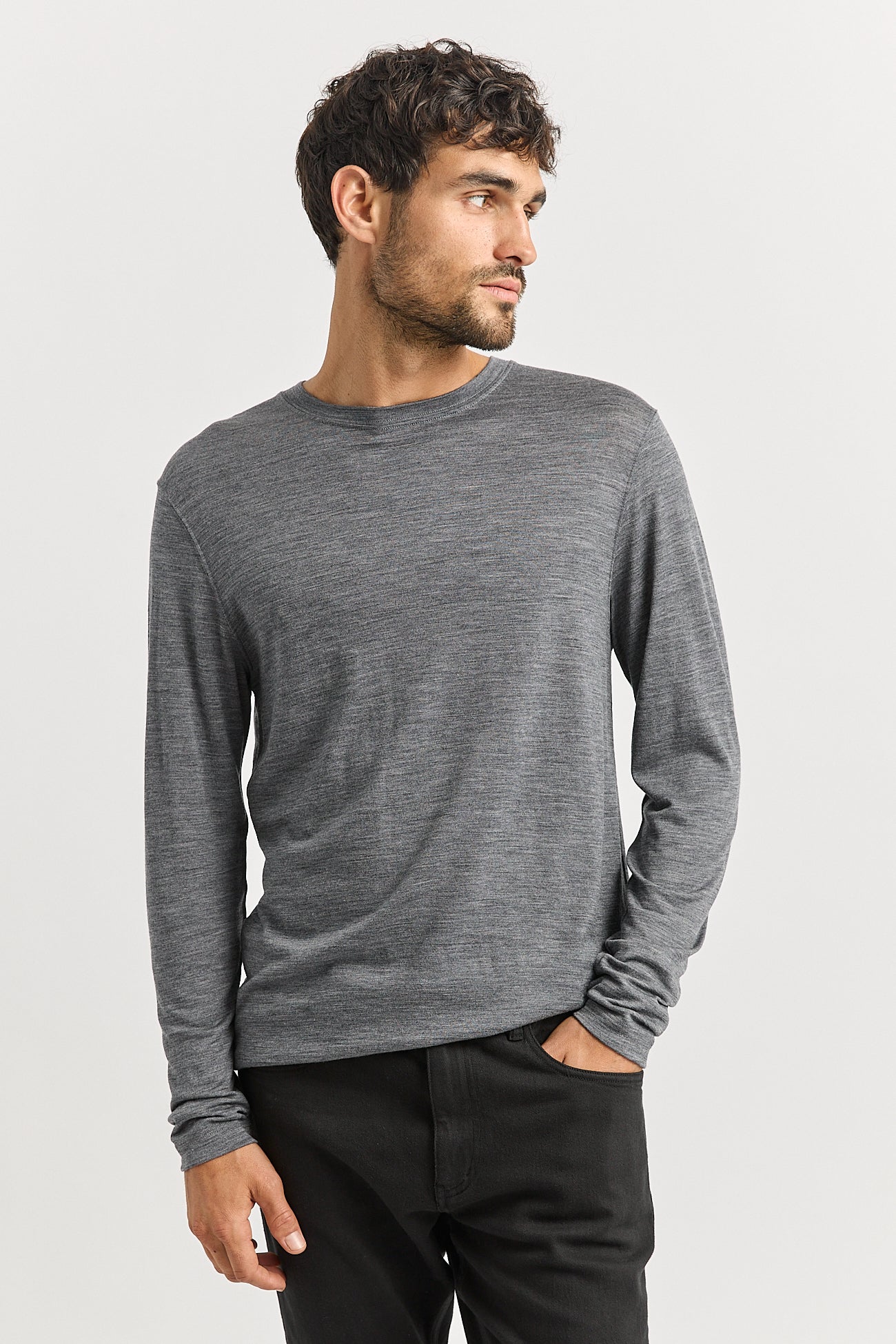 TOORALLIE MERINO LNG SLEEVE T'SHIRT