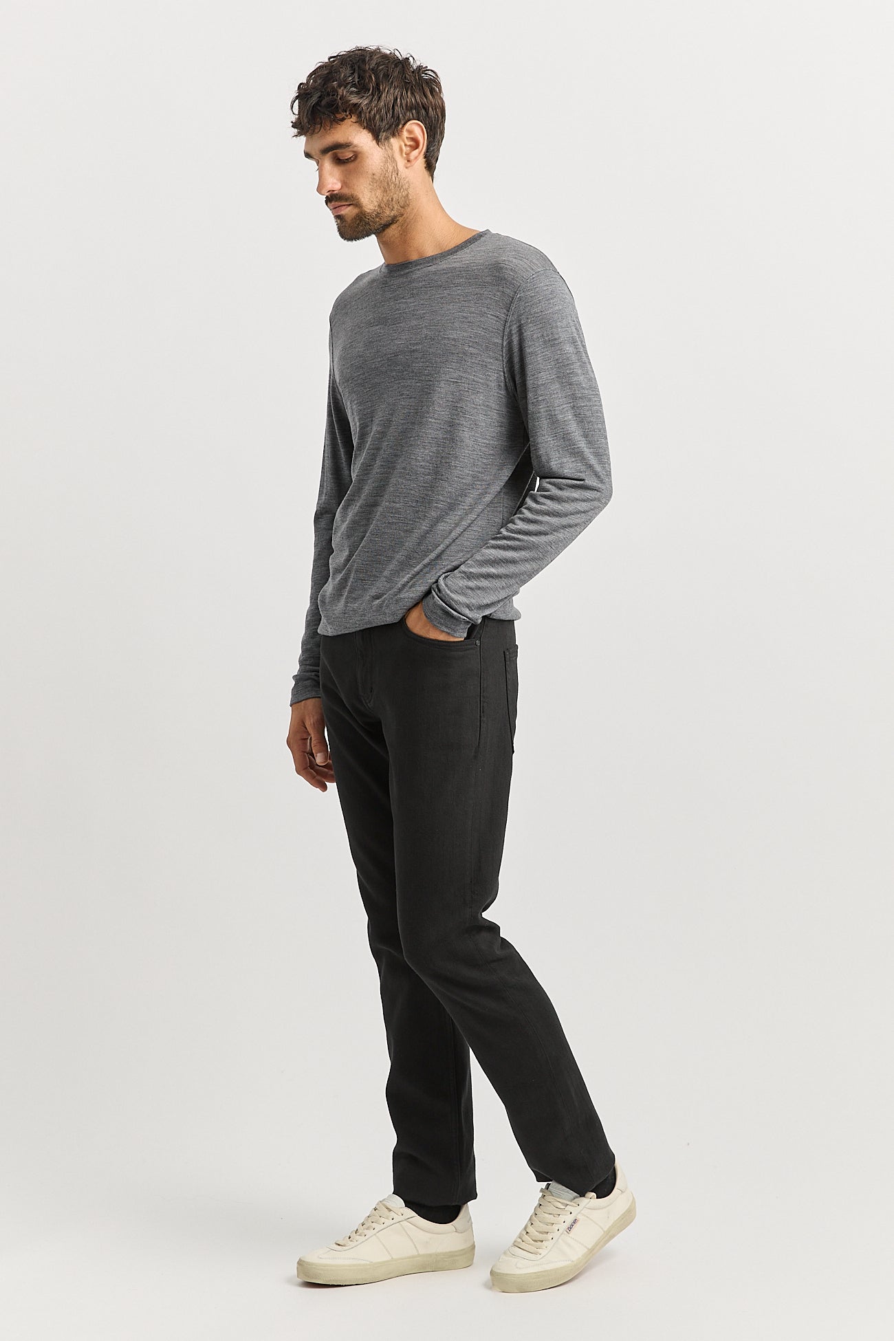 TOORALLIE MERINO LNG SLEEVE T'SHIRT