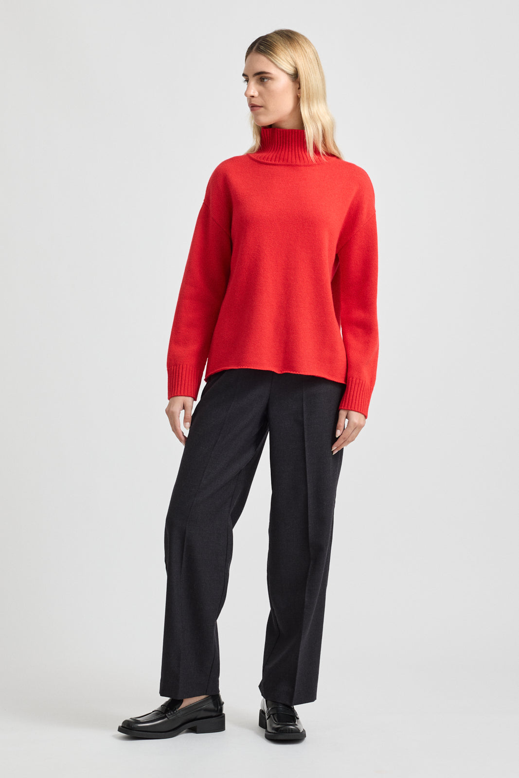 TOORALLIE FUNNEL NECK JUMPER