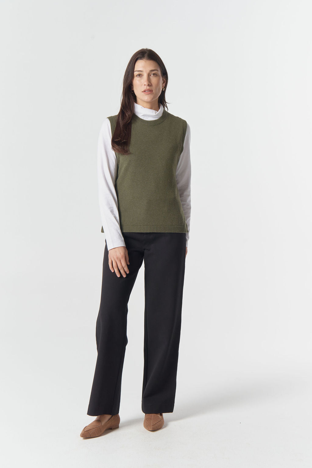GOONDIWINDI AMBER MERINO COTTON VEST