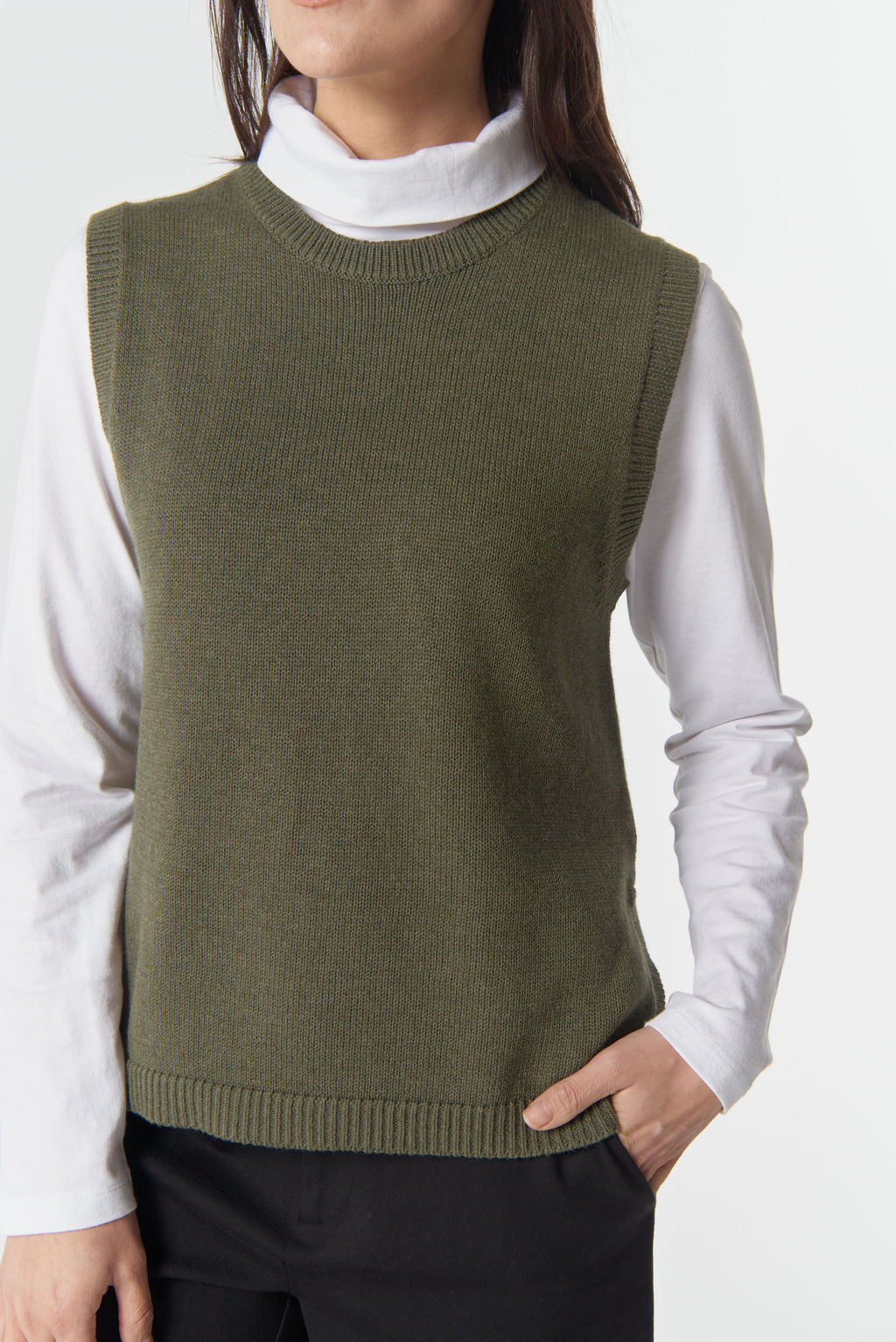 GOONDIWINDI AMBER MERINO COTTON VEST