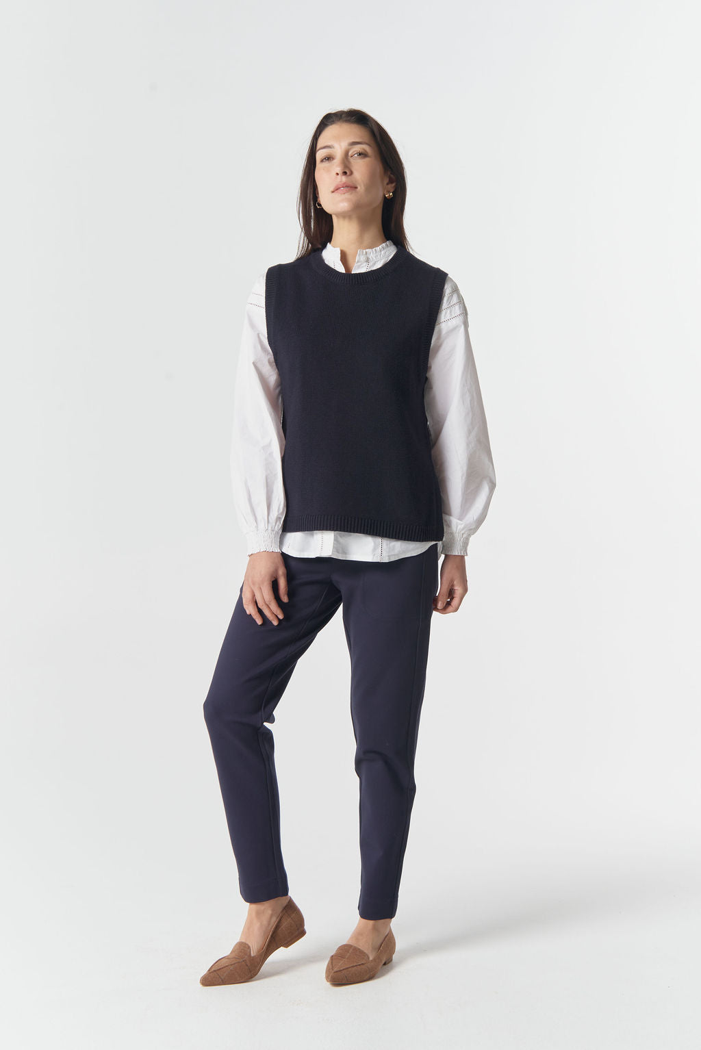 GOONDIWINDI AMBER MERINO COTTON VEST
