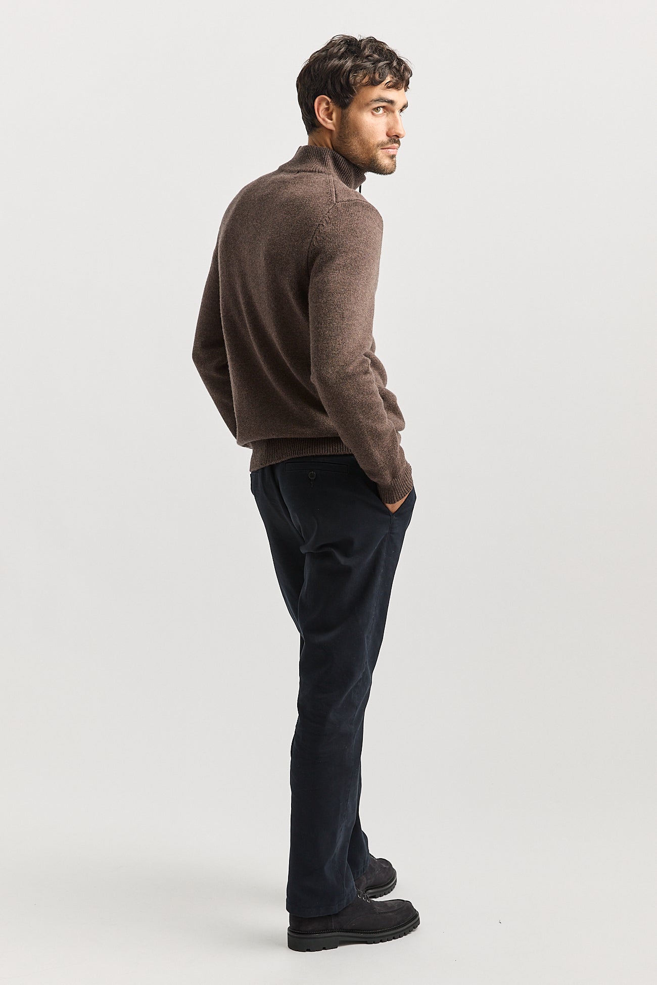 TOORALLIE LAMBSWOOL HALF ZIP