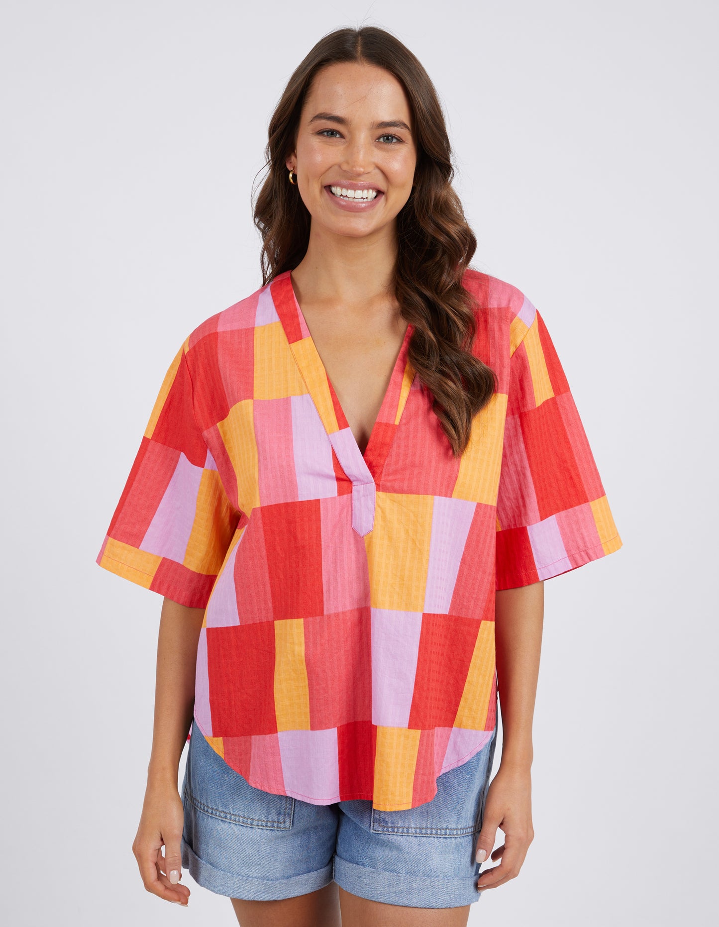 ELM SOEIL CHECK TOP