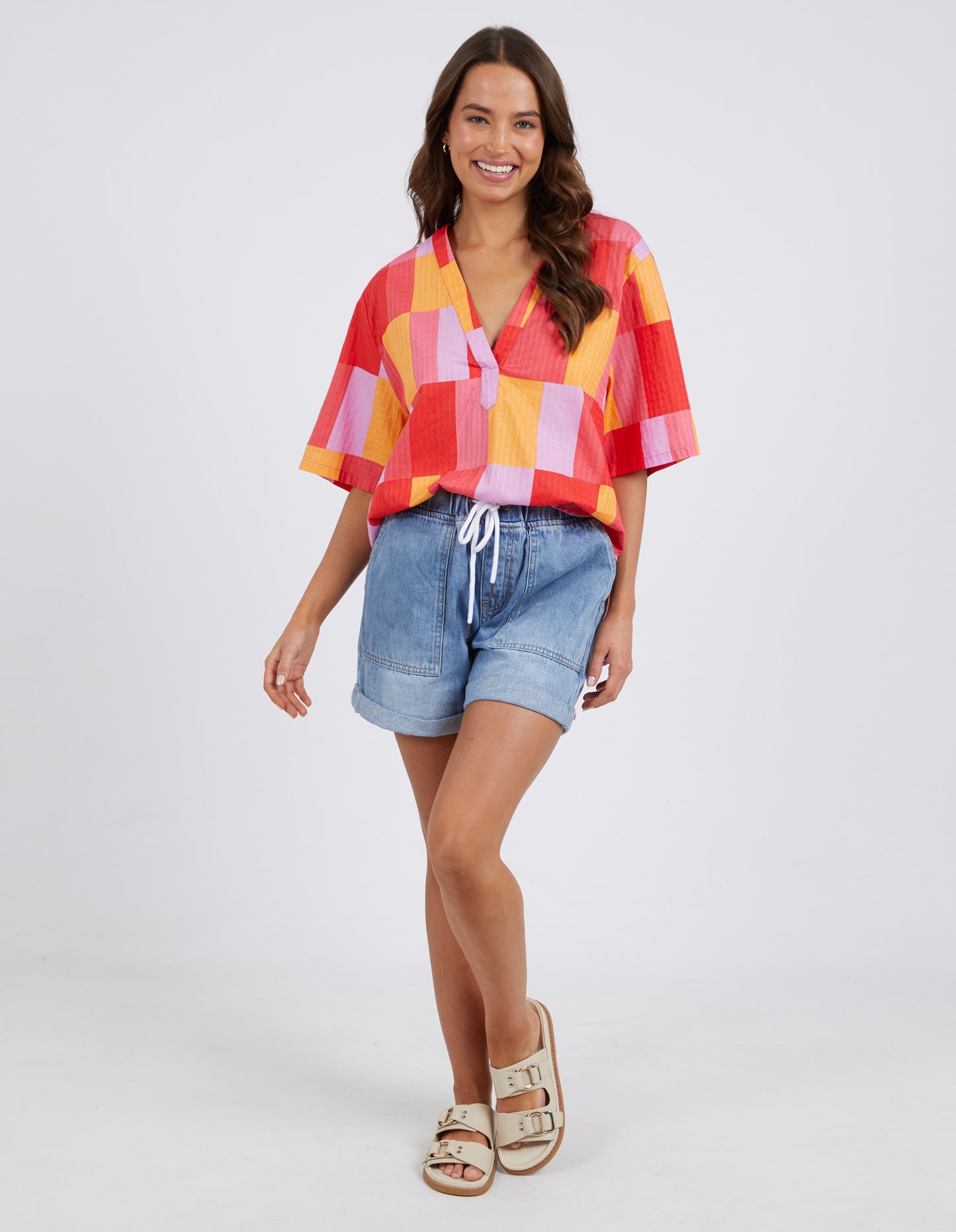 ELM SOEIL CHECK TOP
