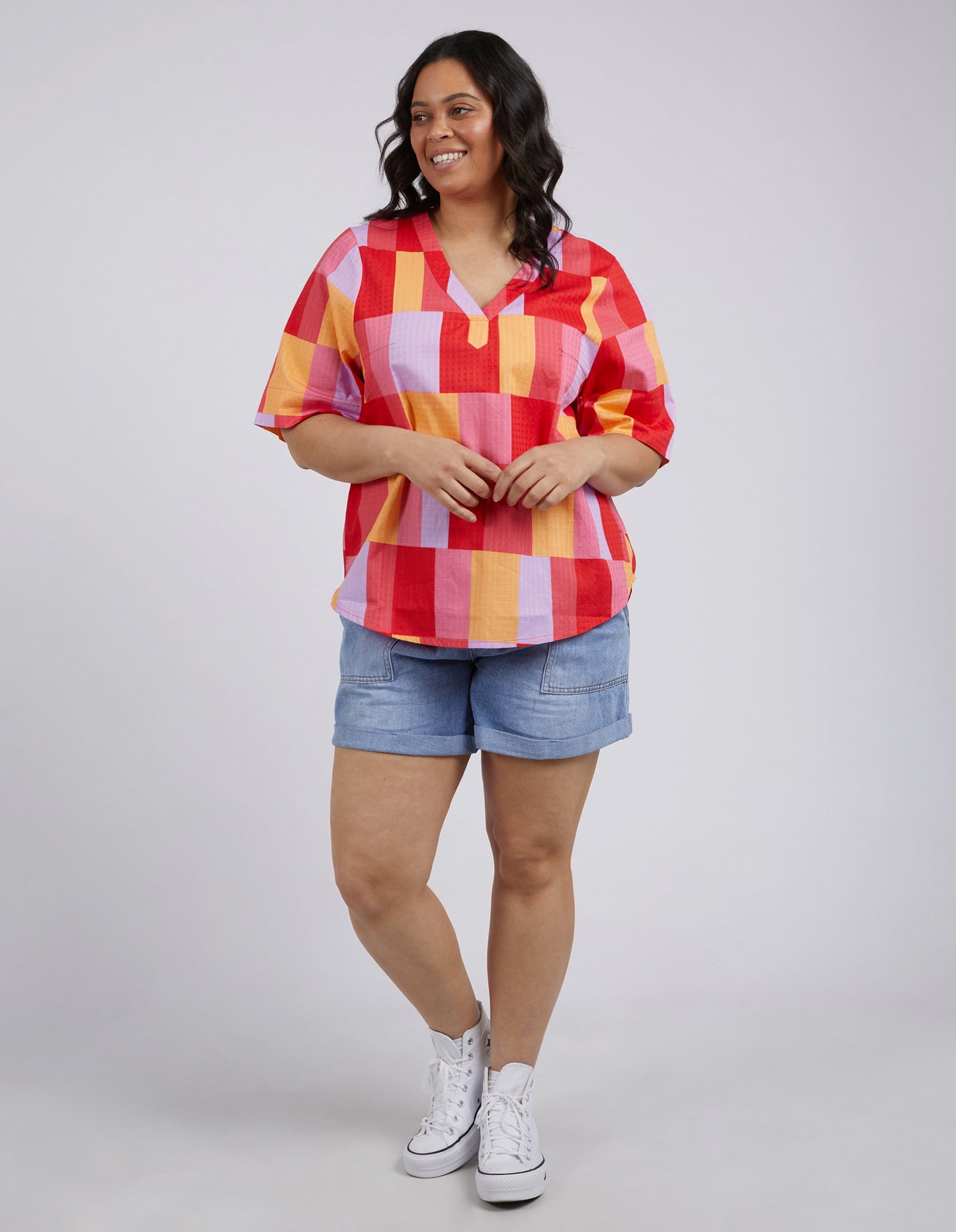 ELM SOEIL CHECK TOP