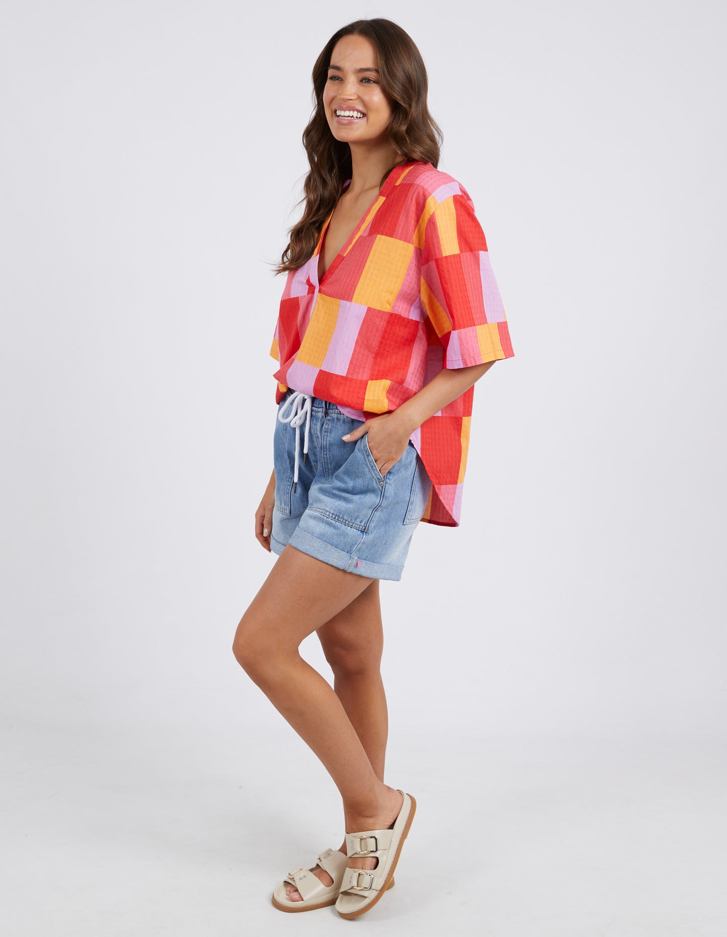 ELM SOEIL CHECK TOP
