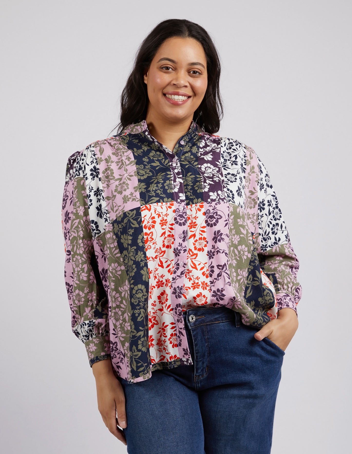 ELM LINEAR FLORAL SHIRT