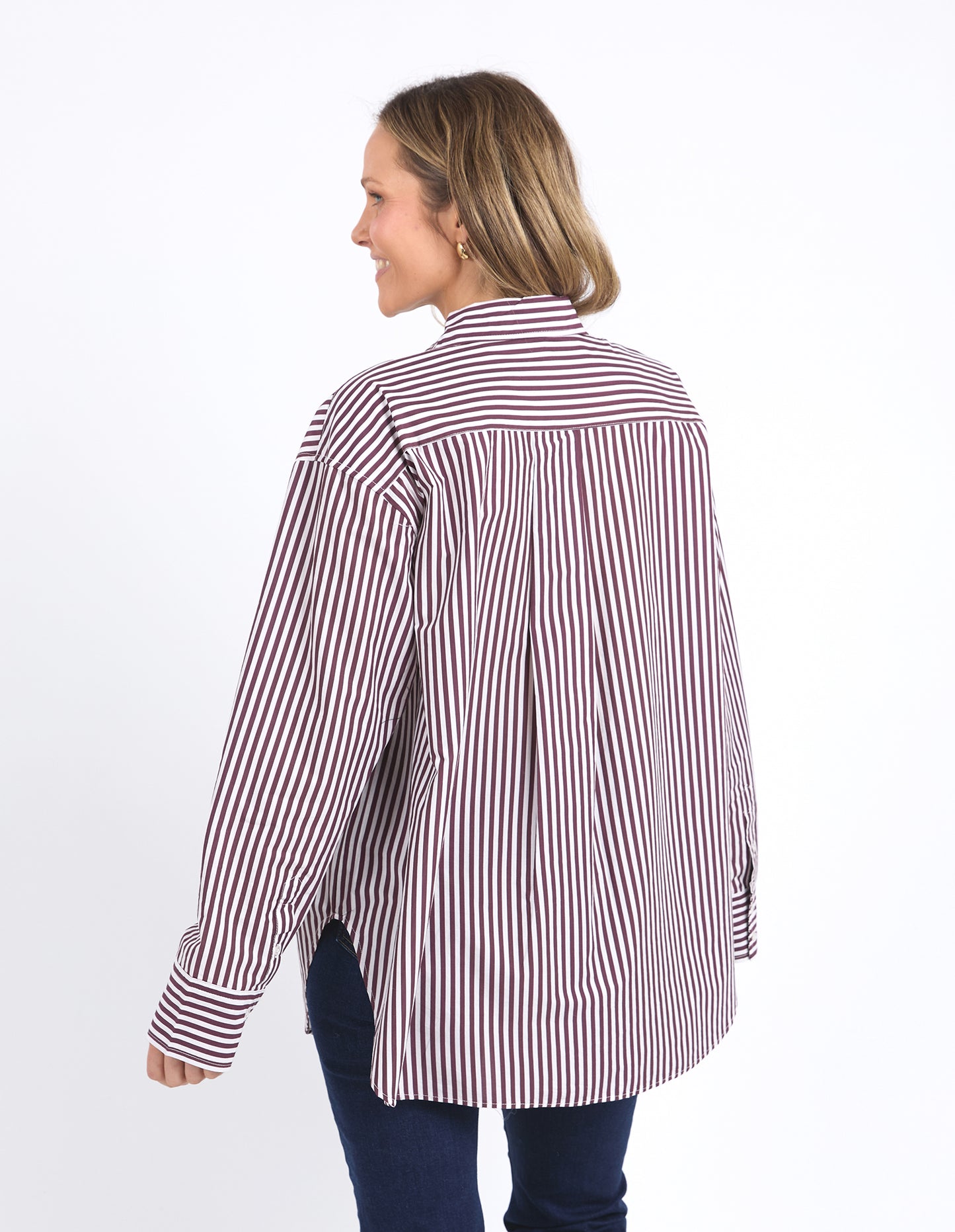 ELM LILA STRIPE SHIRT