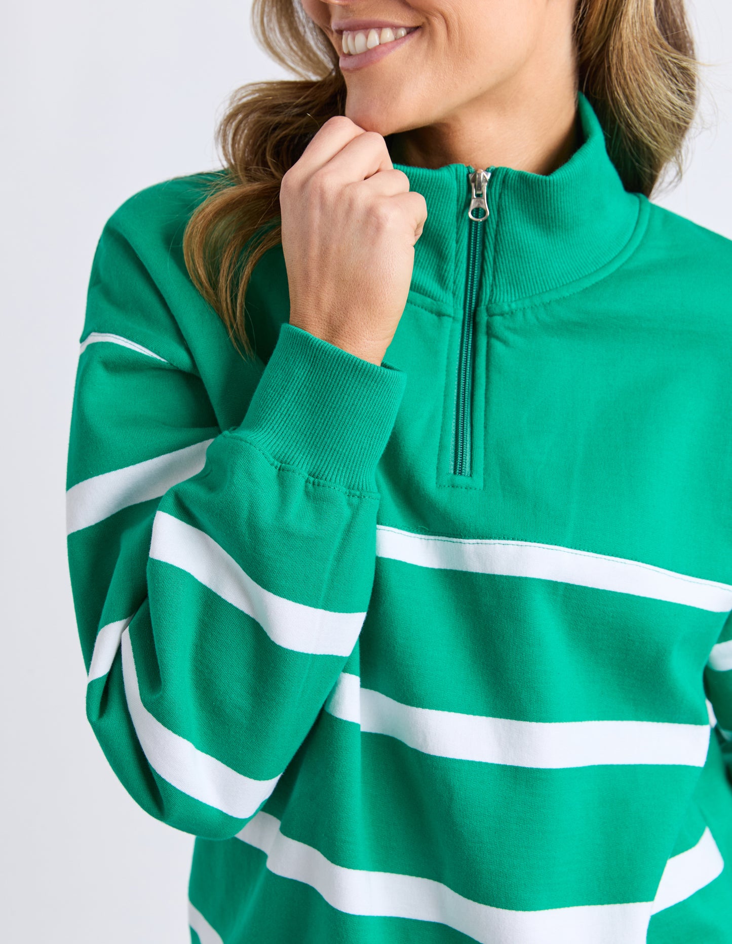 ELM LANE ZIP CREW