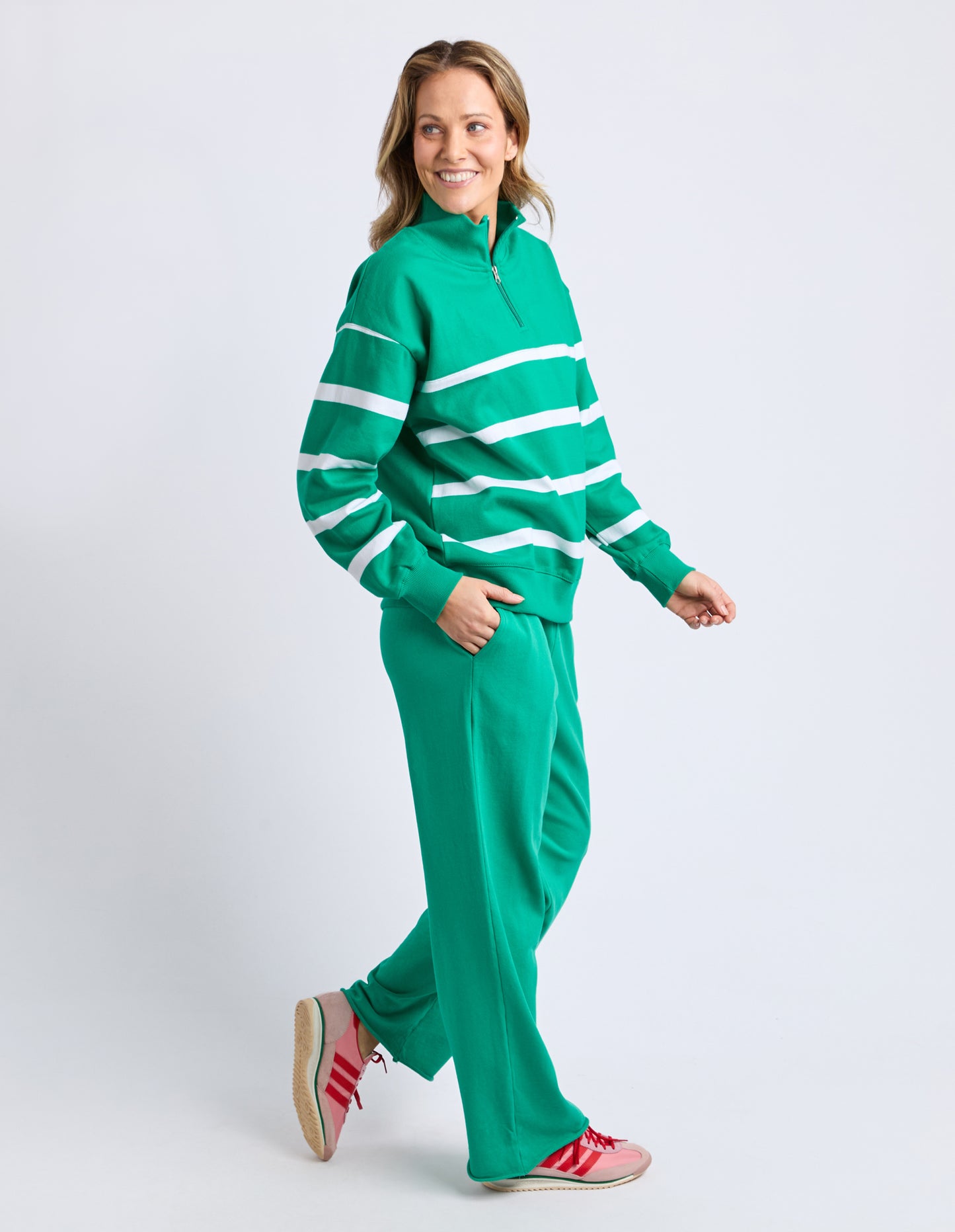 ELM LANE ZIP CREW