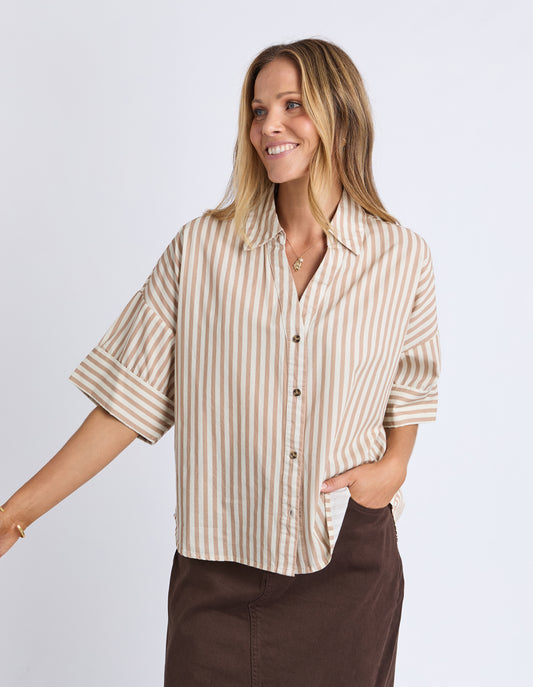 ELM STRIPED HOLIDAY SHIRT