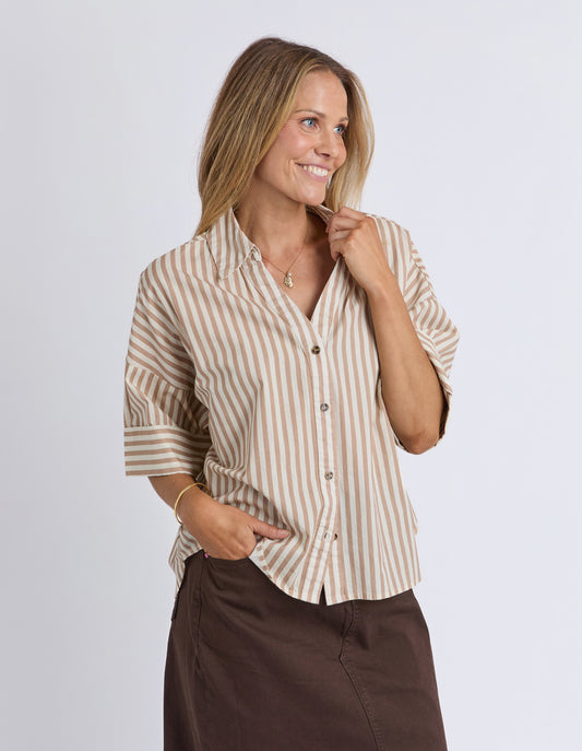 ELM STRIPED HOLIDAY SHIRT