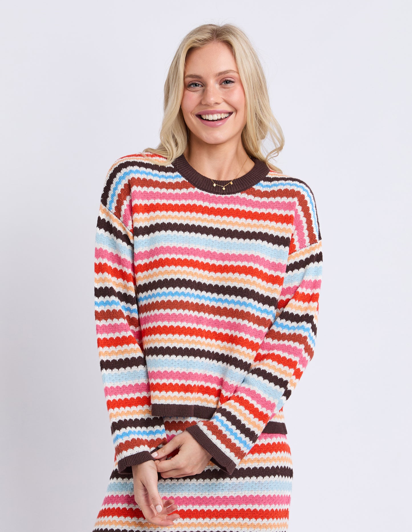 ELM RETRO REEF L/S KNIT