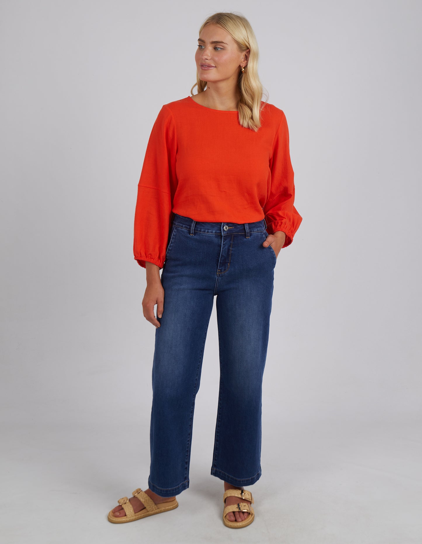 ELM IZZY WIDE LEG JEAN