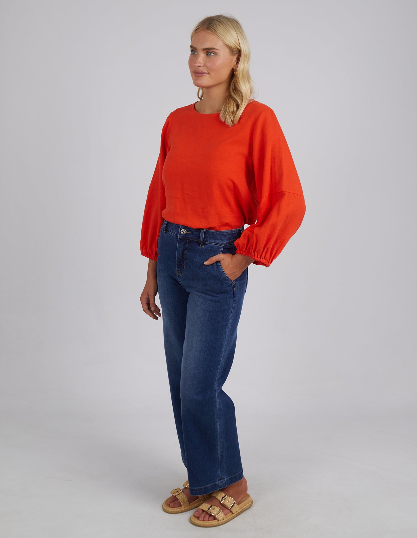 ELM IZZY WIDE LEG JEAN