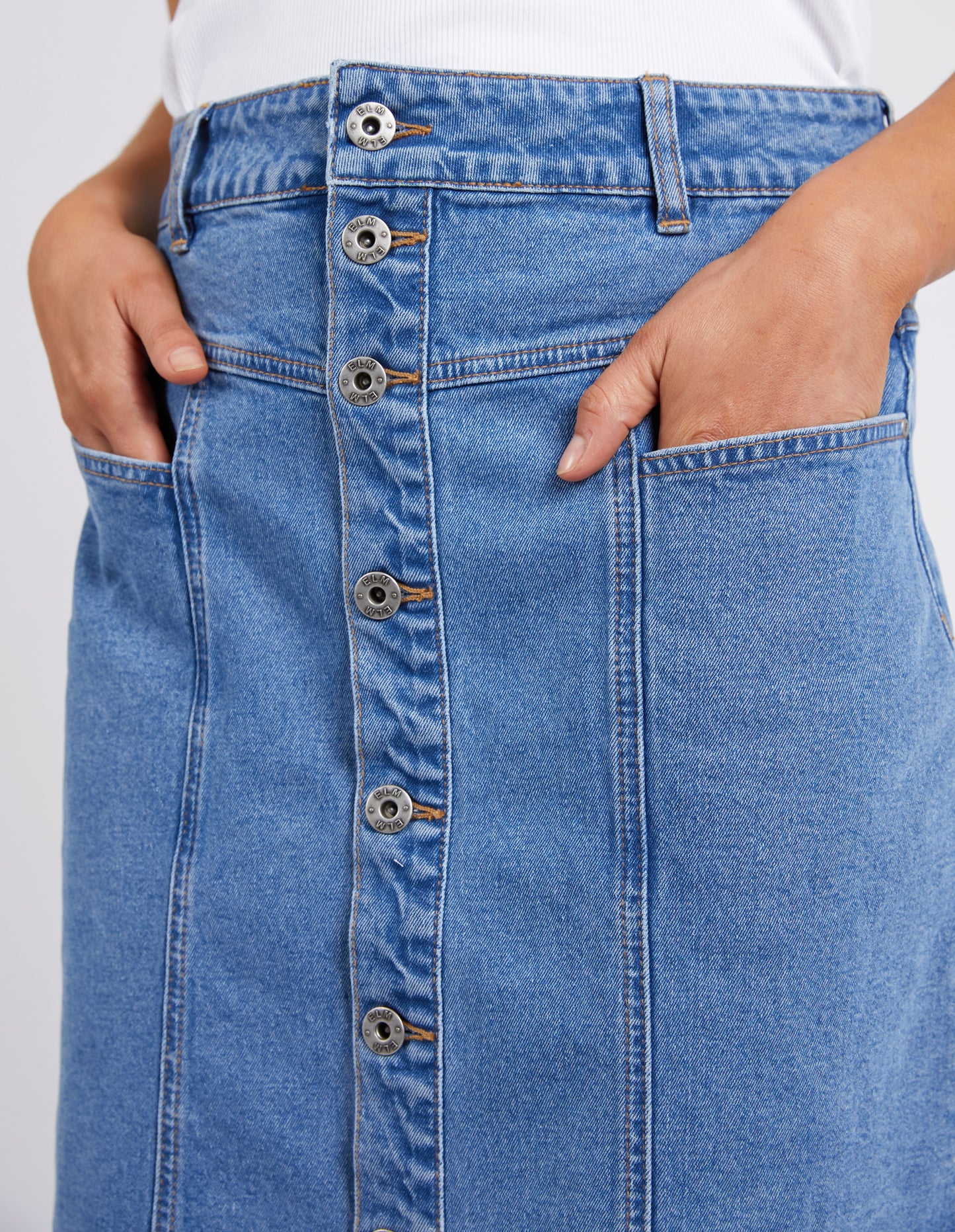 ELM ELIZA DENIM SKIRT
