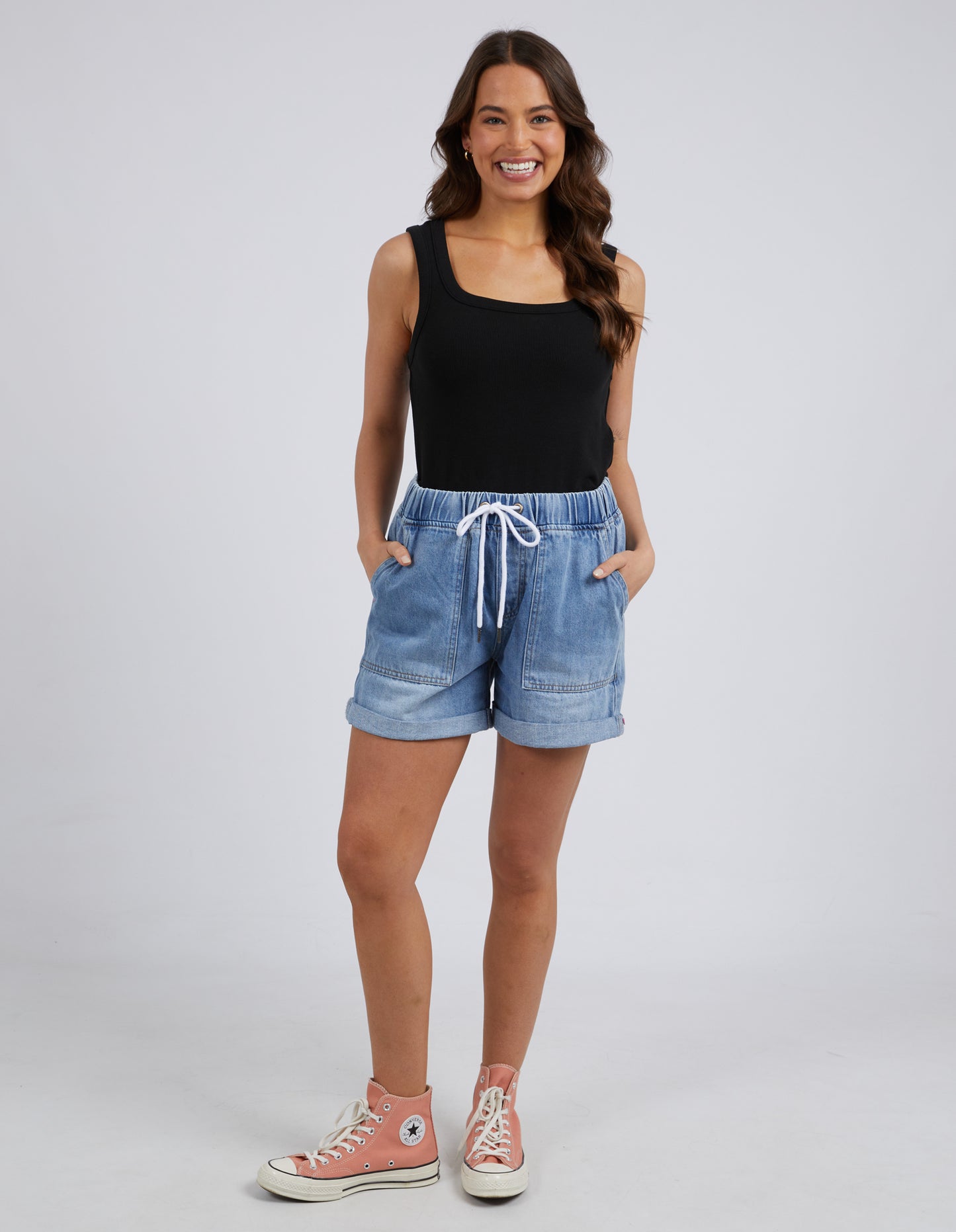 ELM EMMA RELAXED DENIM SHORT