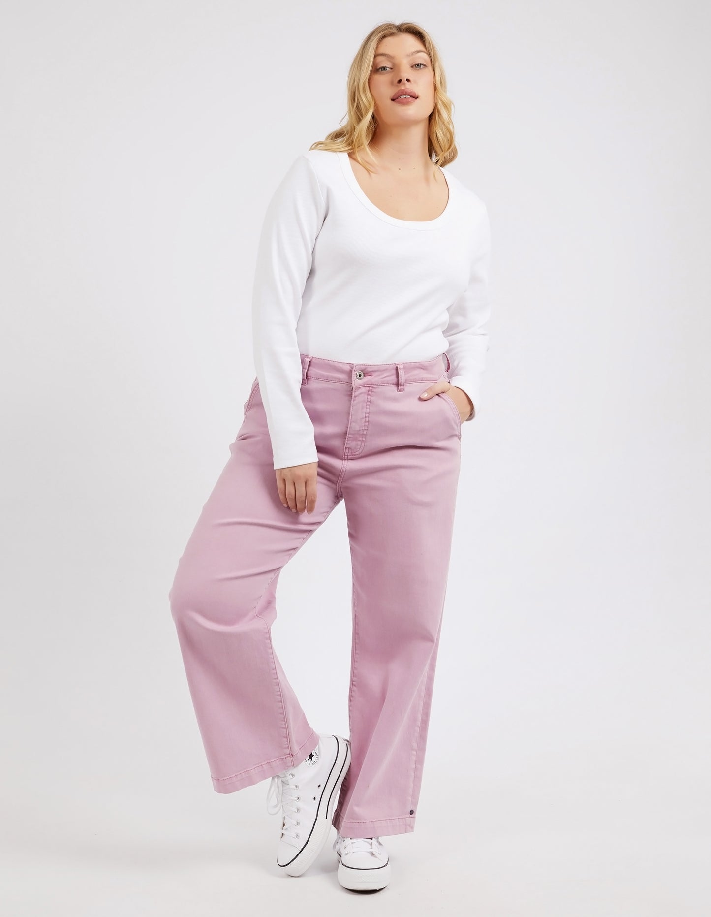 ELM SCARLETT WIDE LEG PANT