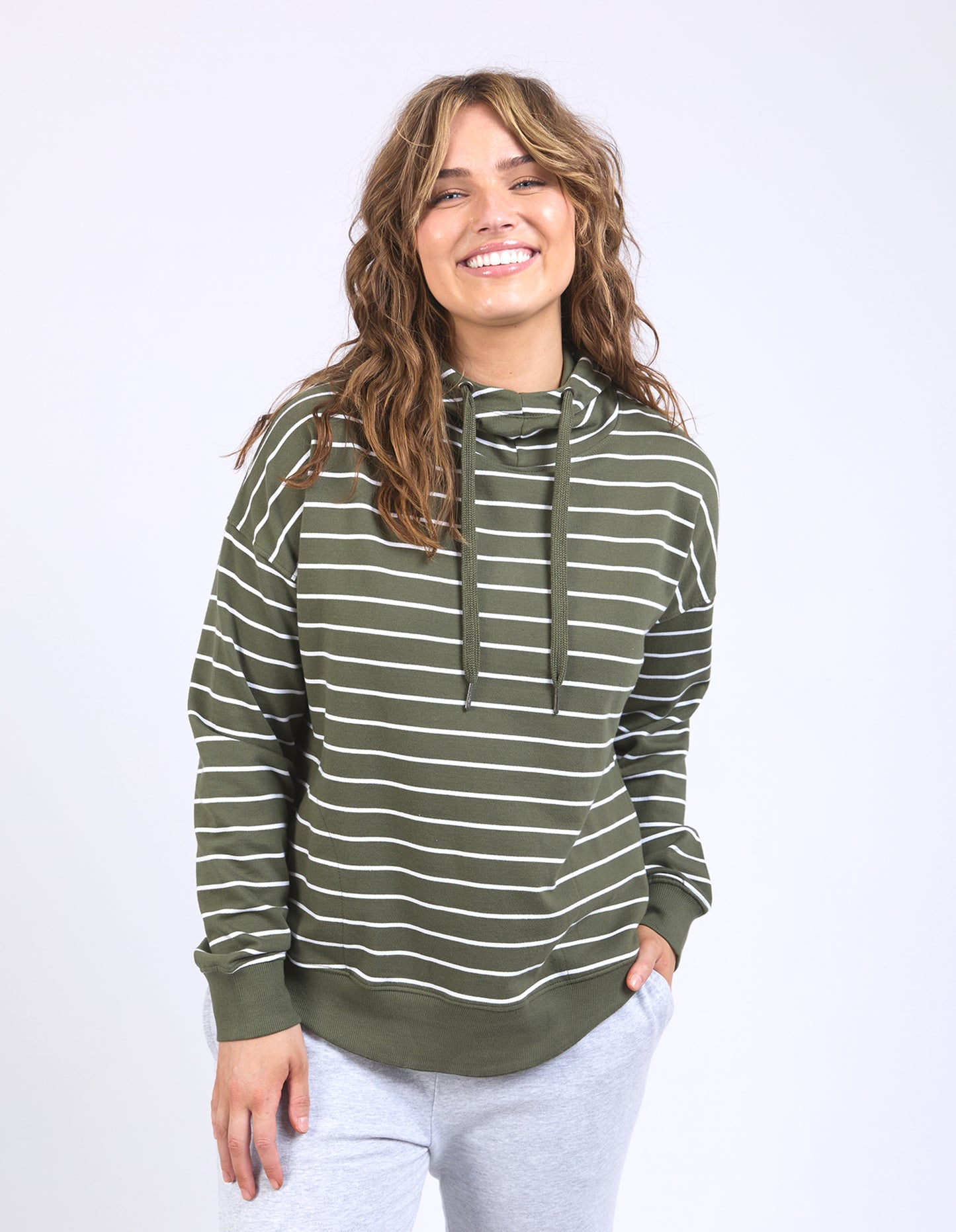 ELM LOUNGER SCOOP HOODIE