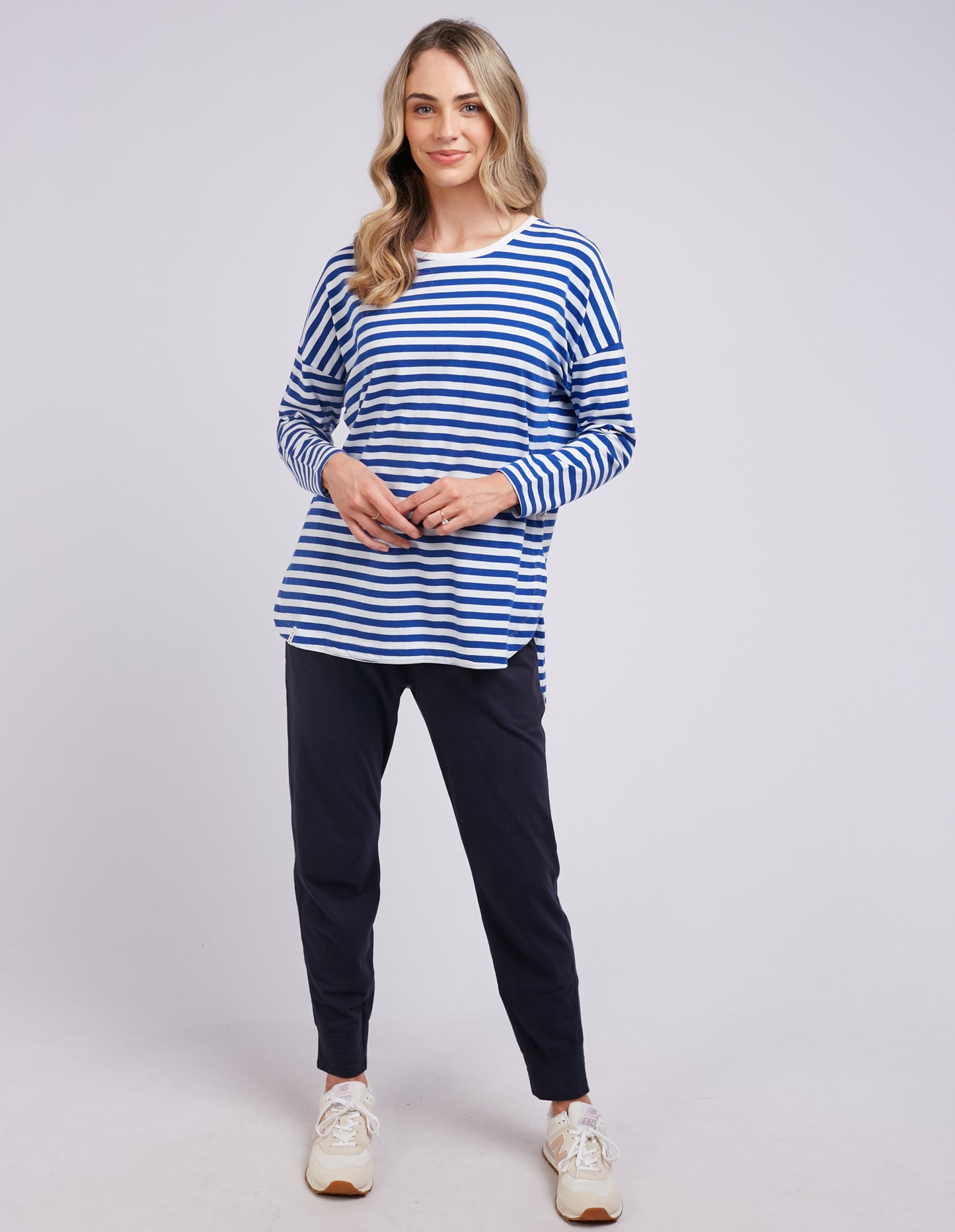 ELM LAUREN L/S STRIPE TEE