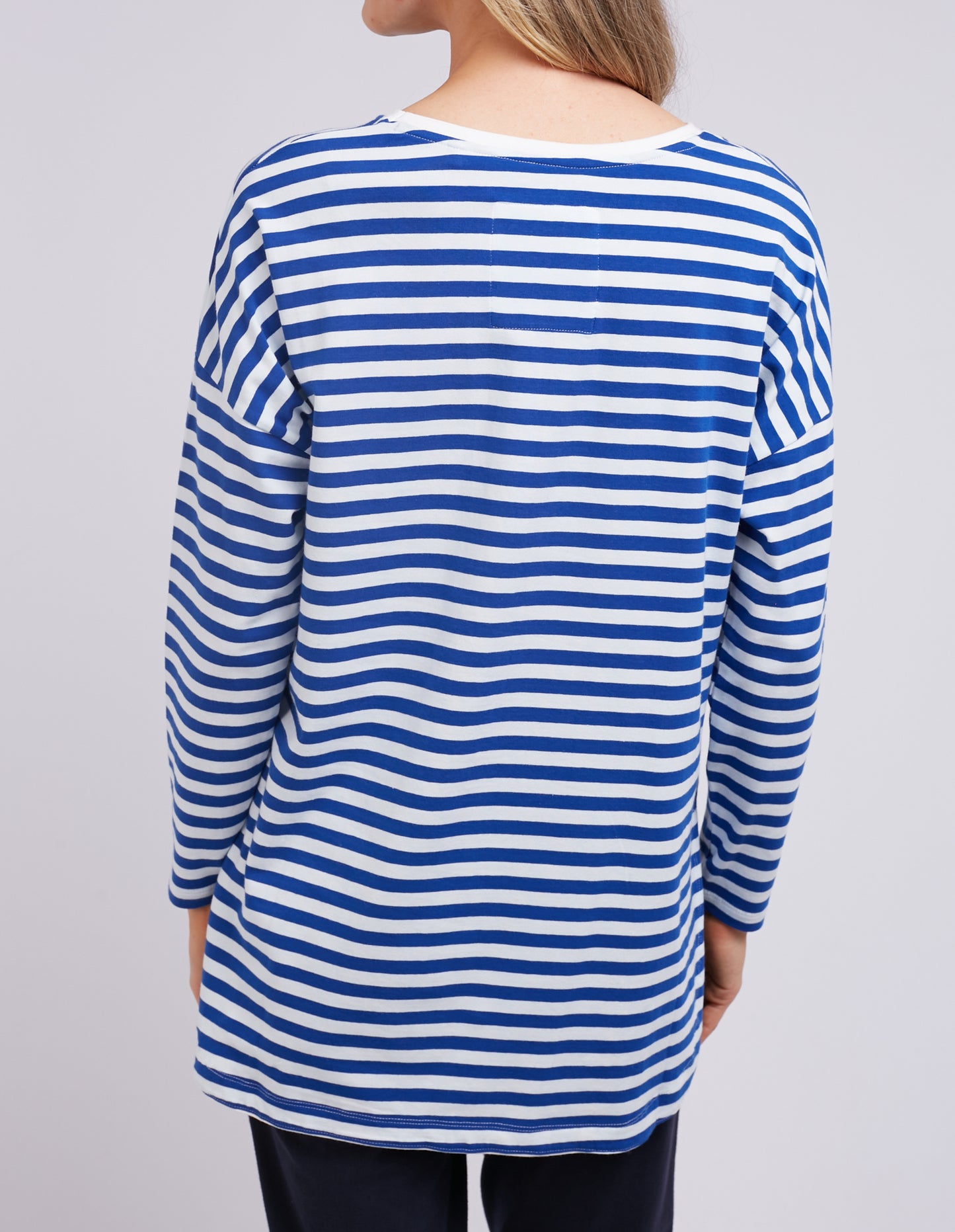 ELM LAUREN L/S STRIPE TEE