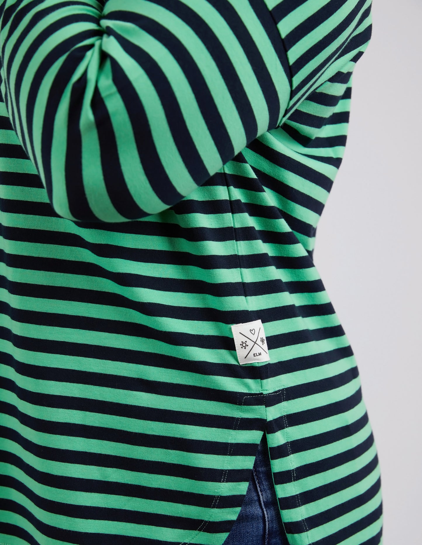 ELM LAUREN L/S STRIPE TEE