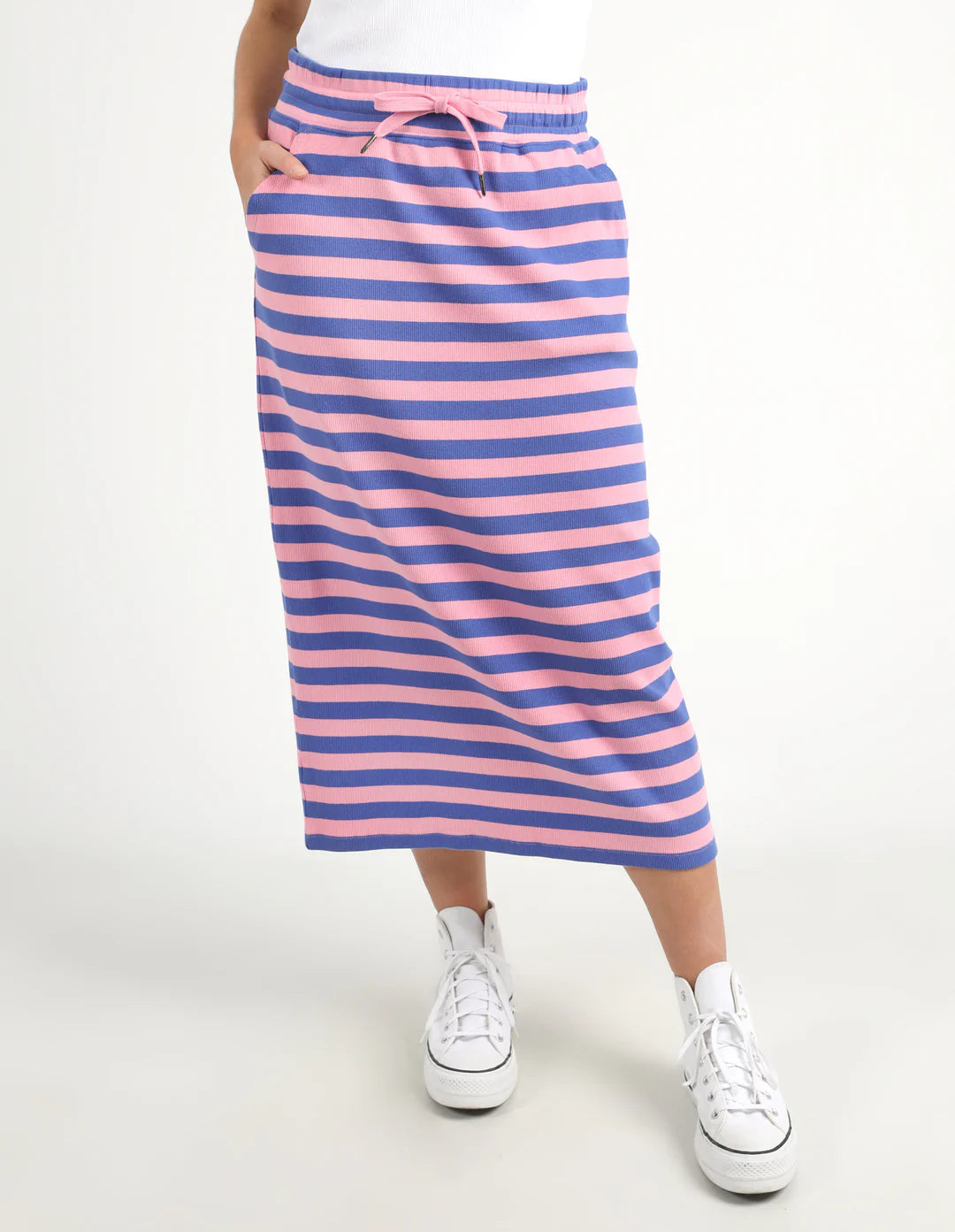 ELM SUNSET STRIPE SKIRT