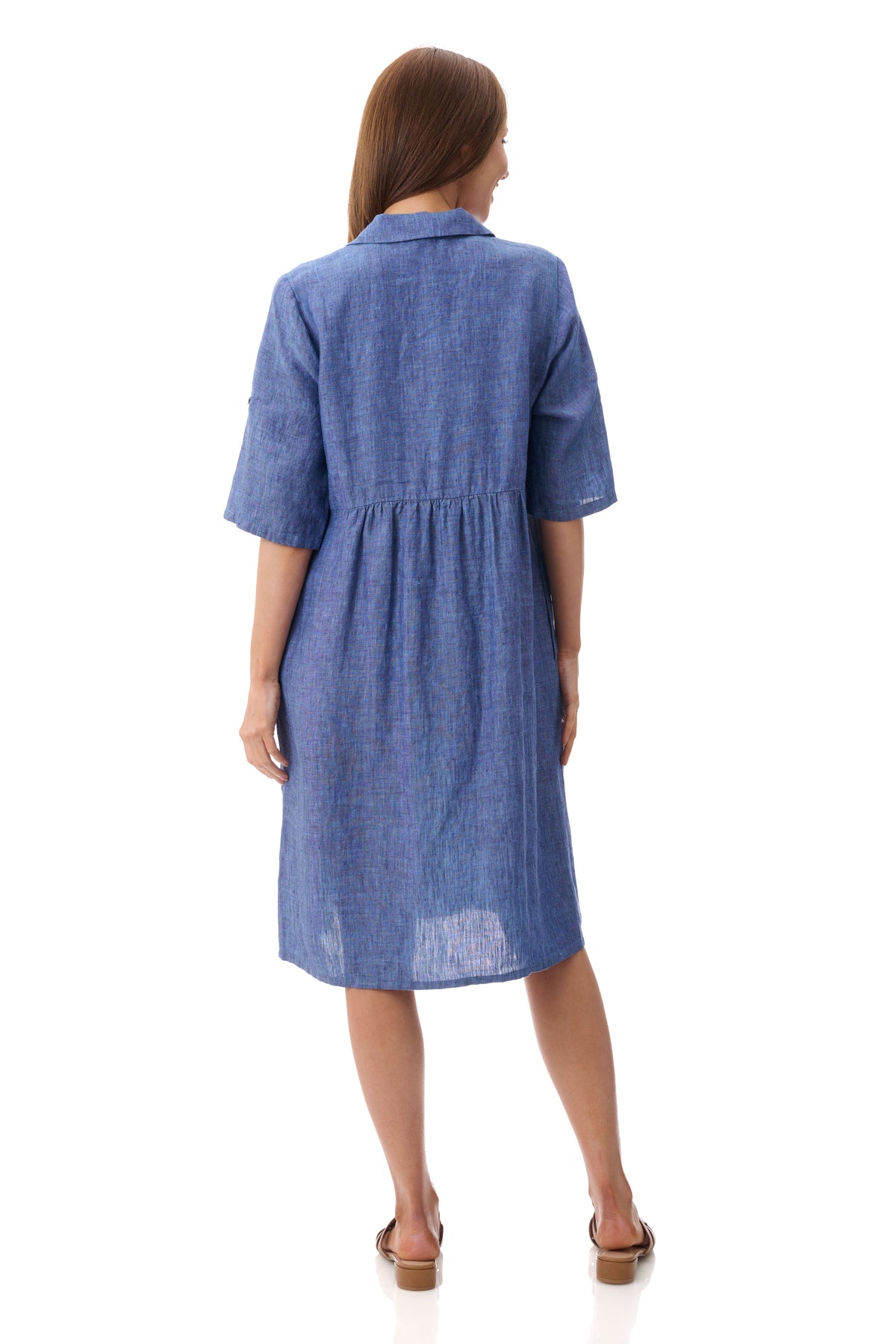 GIVONI COLLARED DRESS