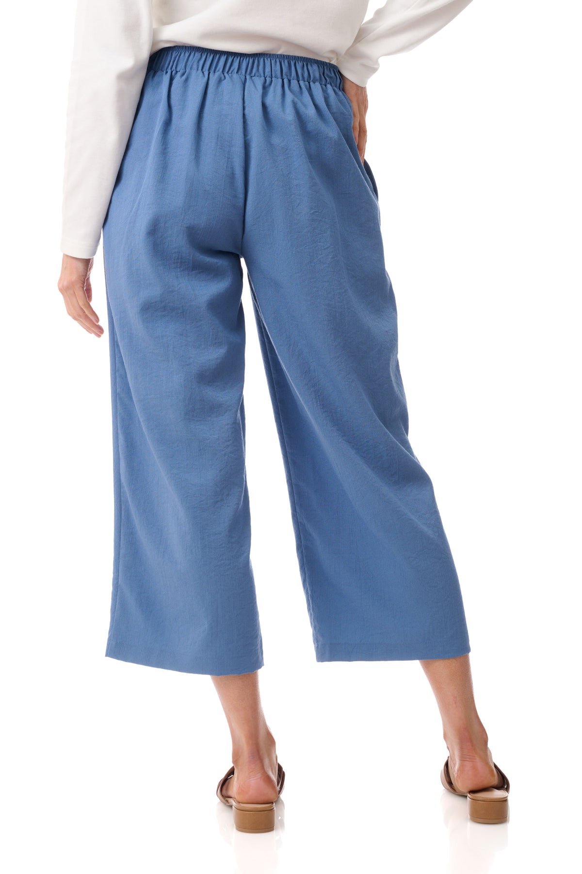 GIVONI CROP BUTTON PANT