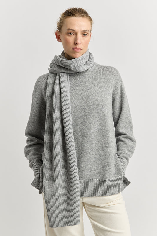 TOORALLIE FINE RIB SCARF