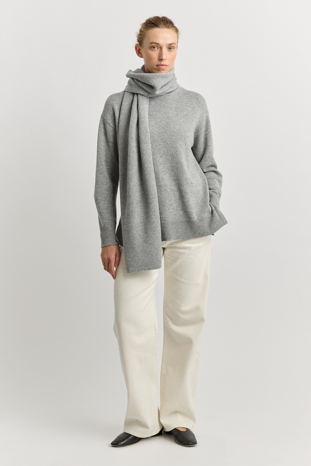 TOORALLIE FINE RIB SCARF