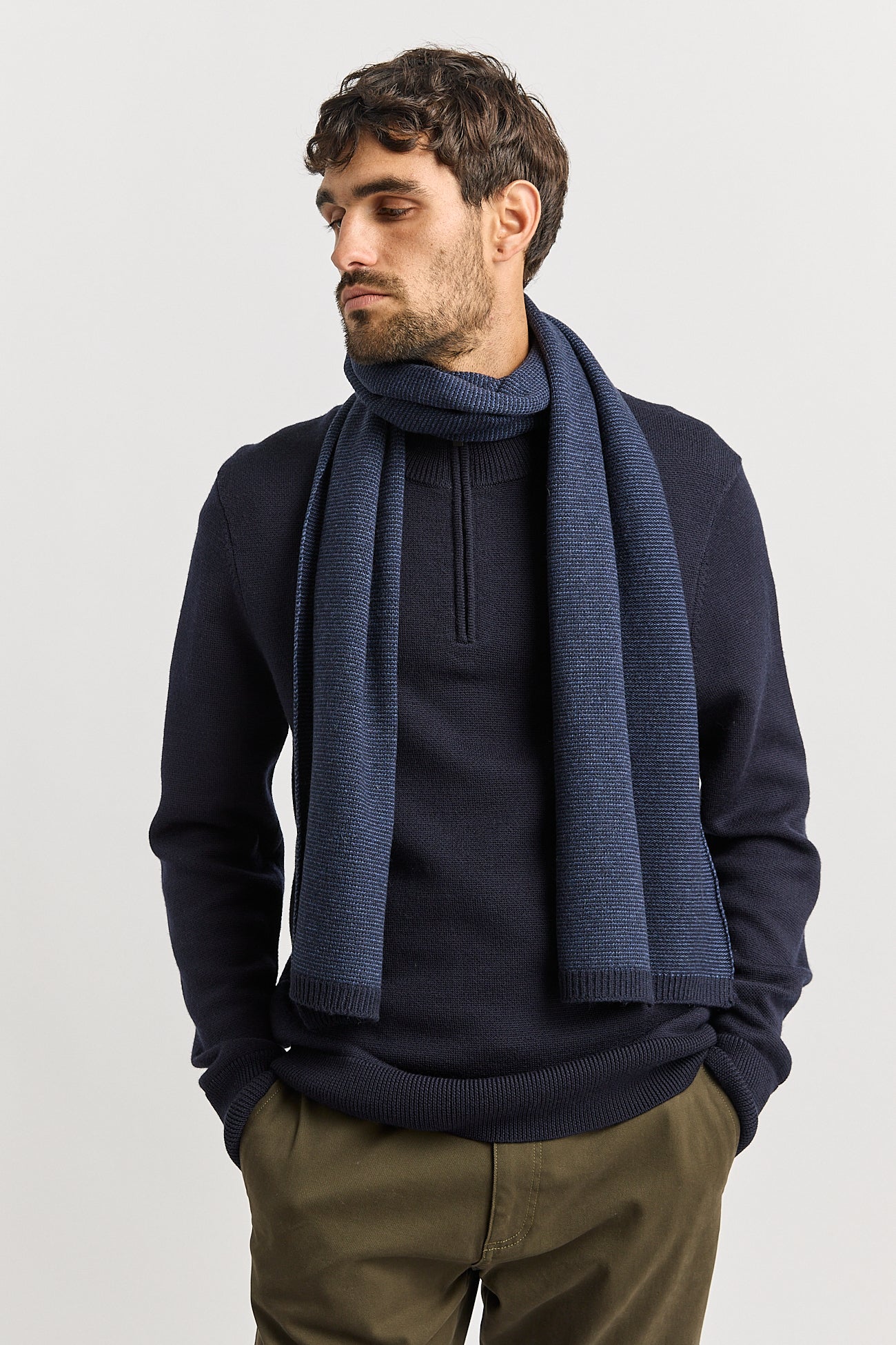 TOORALLIE LINKS STRIPE SCARF